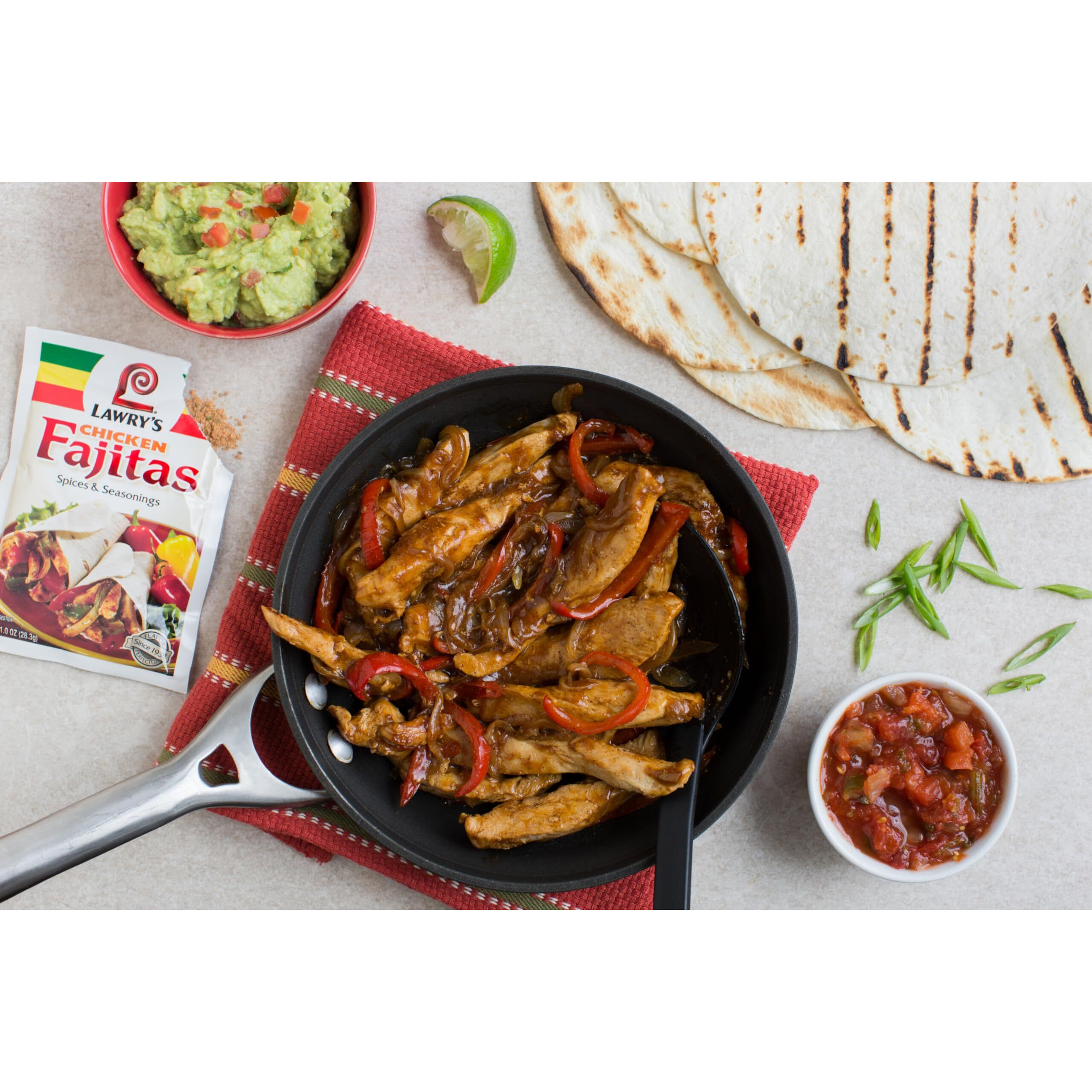 Lawry's Chicken Fajitas Spices & Seasonings Mix, 1 Oz (Pack Of 12)