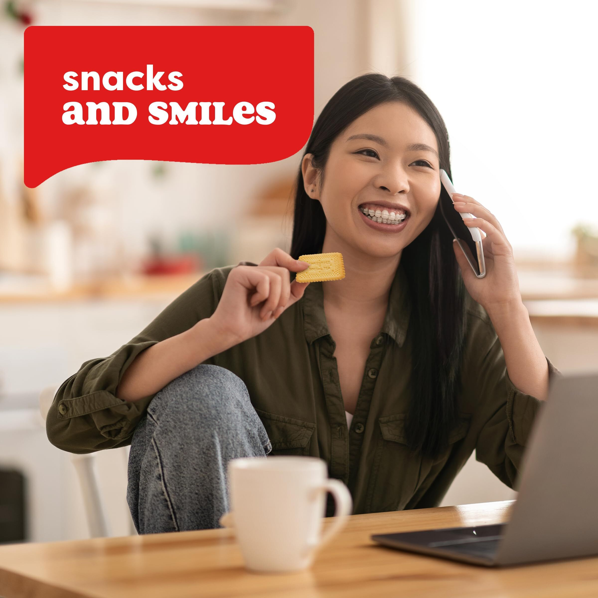 Christie Peek Freans Social Tea Cookies, 350G/12.3 Oz {Imported From Canada}