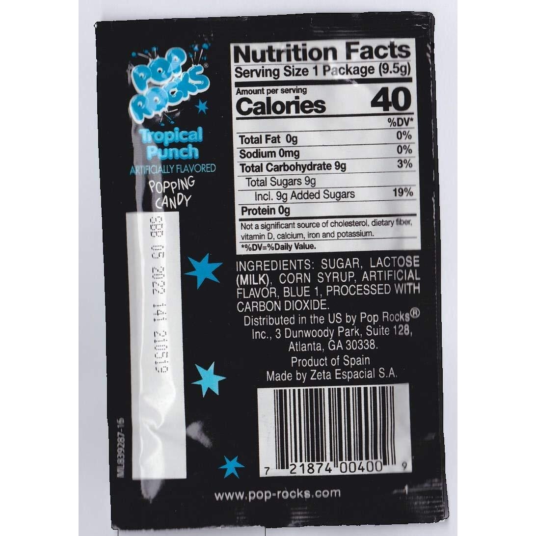 Pop Rocks Tropical Fruit Punch, 24 Count