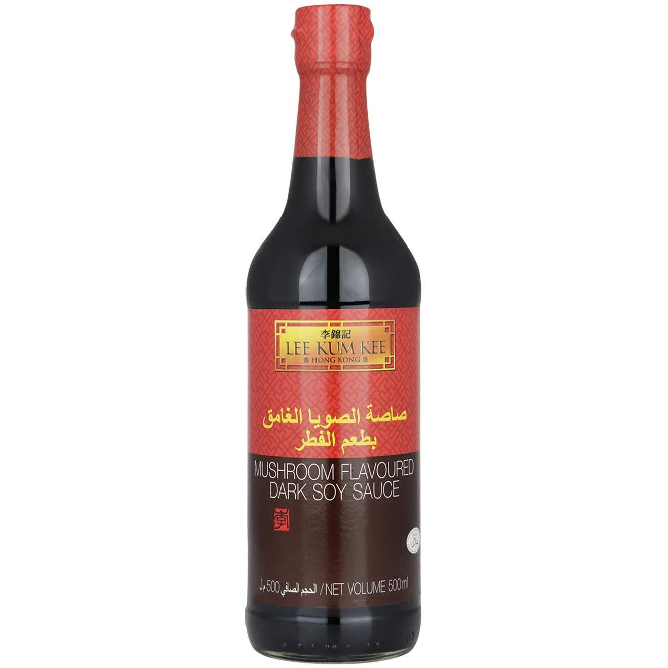 Lee Kum Kee Mushroom Flavored Dark Soy Sauce, 16.9 Fl Oz (Pack Of 2)