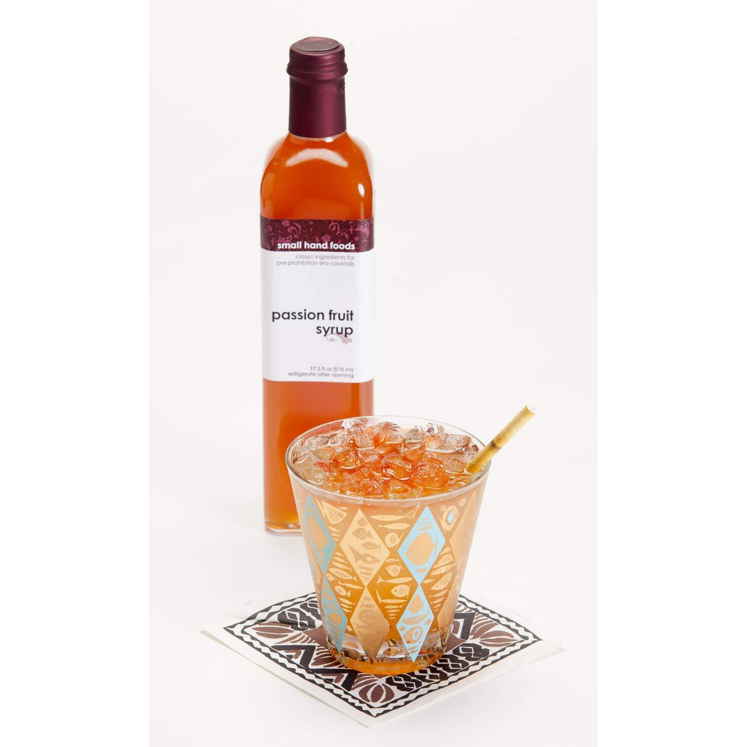 Small Hand Foods Passion Fruit Syrup - 17.5Oz