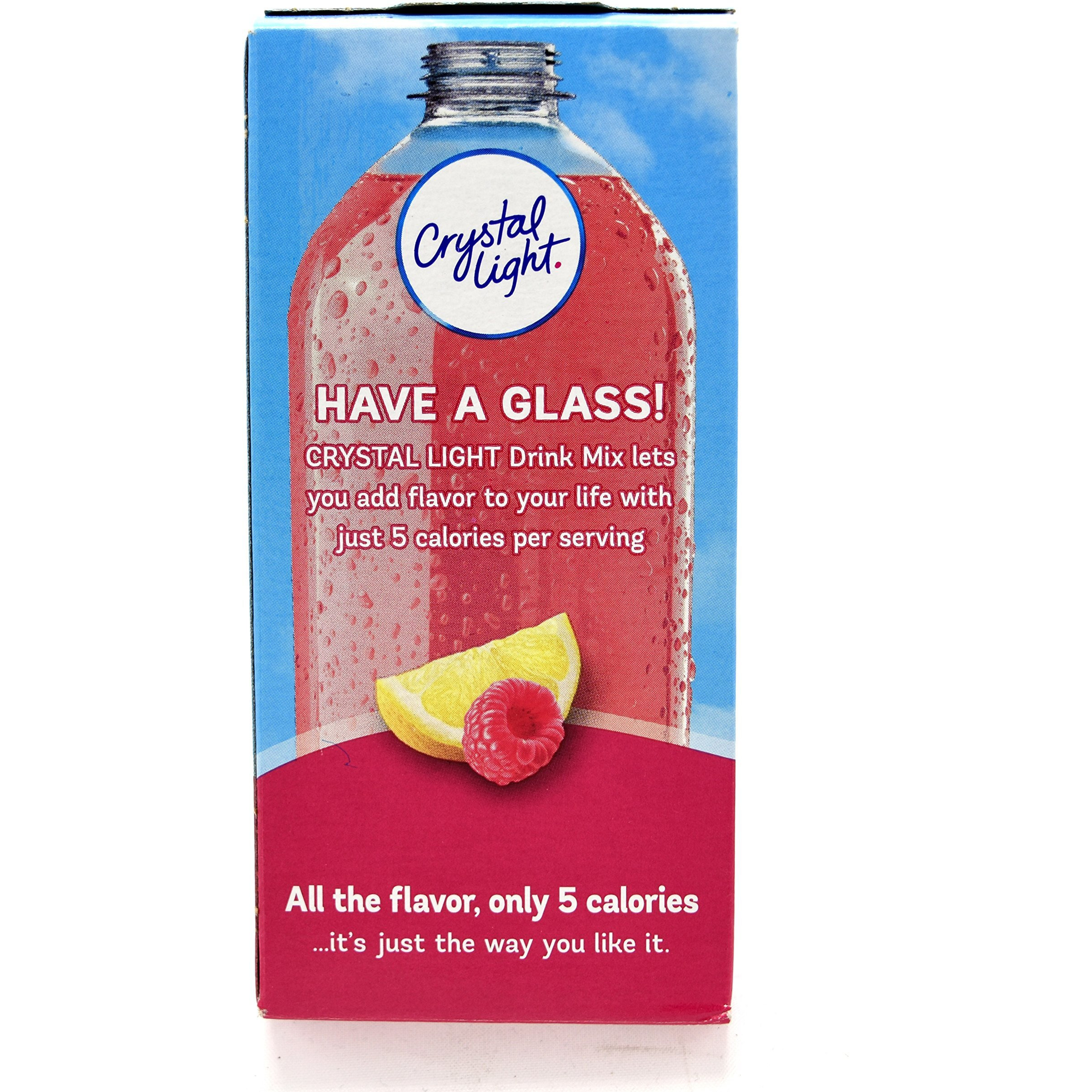 Crystal Light On The Go Raspberry Lemonade, 10-Packet Boxes (Pack Of 4)