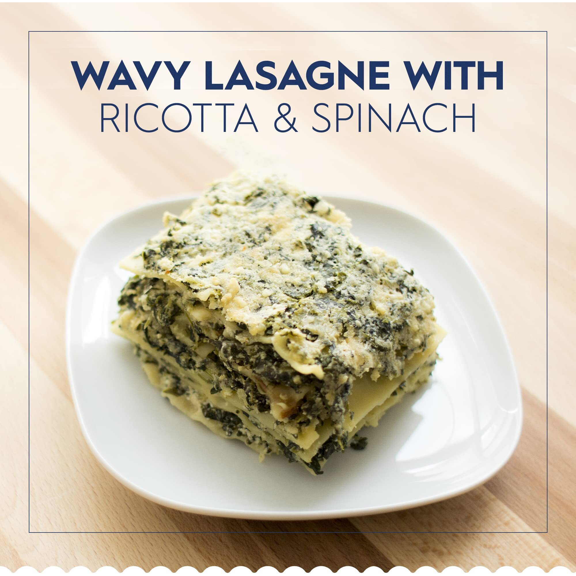 Barilla Wavy Lasagne Pasta, 16 Oz. Boxes (Pack Of 12) - Non-Gmo Pasta Made With Durum Wheat Semolina - Kosher Certified Pasta