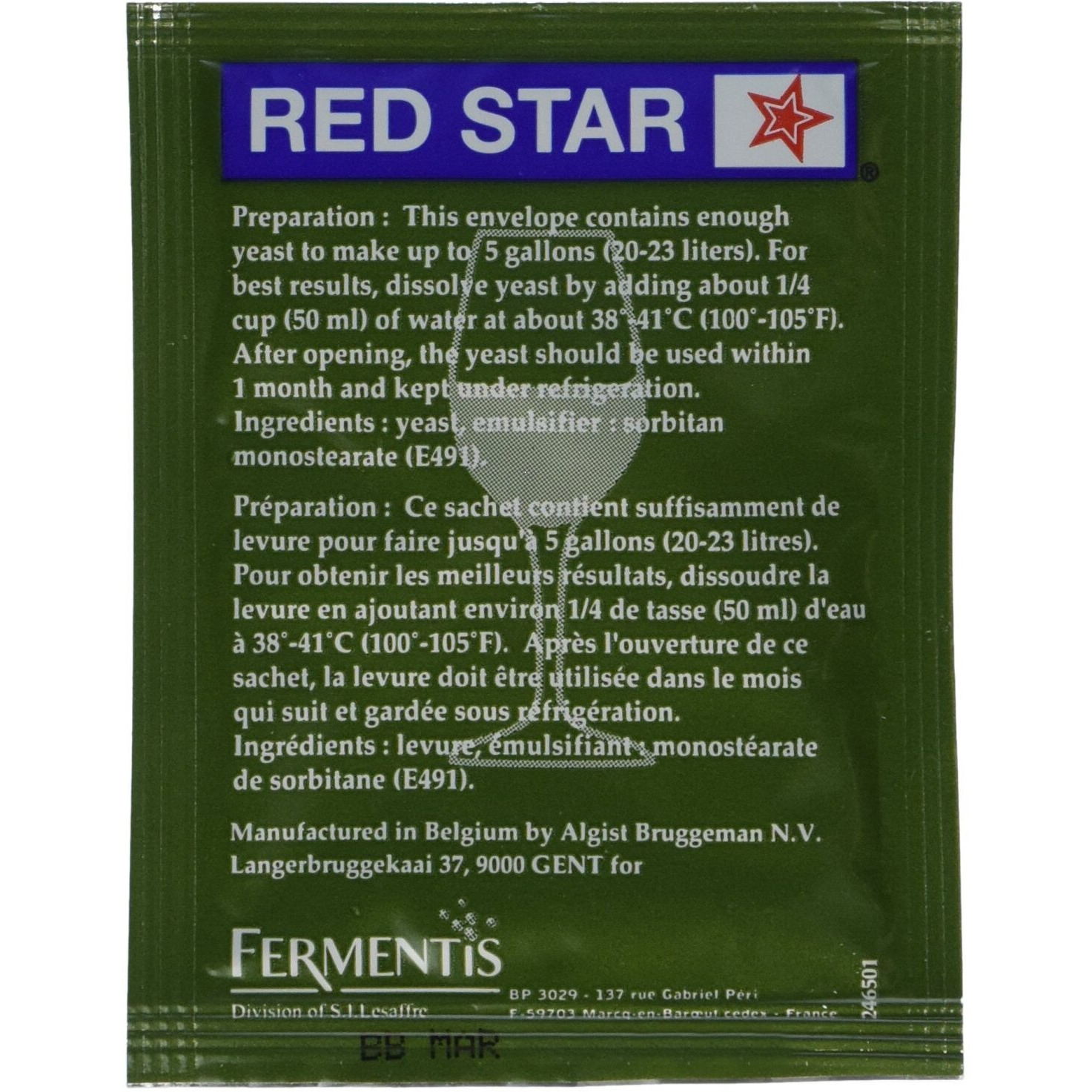 Cote Des Blancs Wine Yeast - 10 Packs