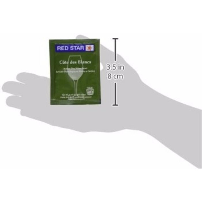 Cote Des Blancs Wine Yeast - 10 Packs