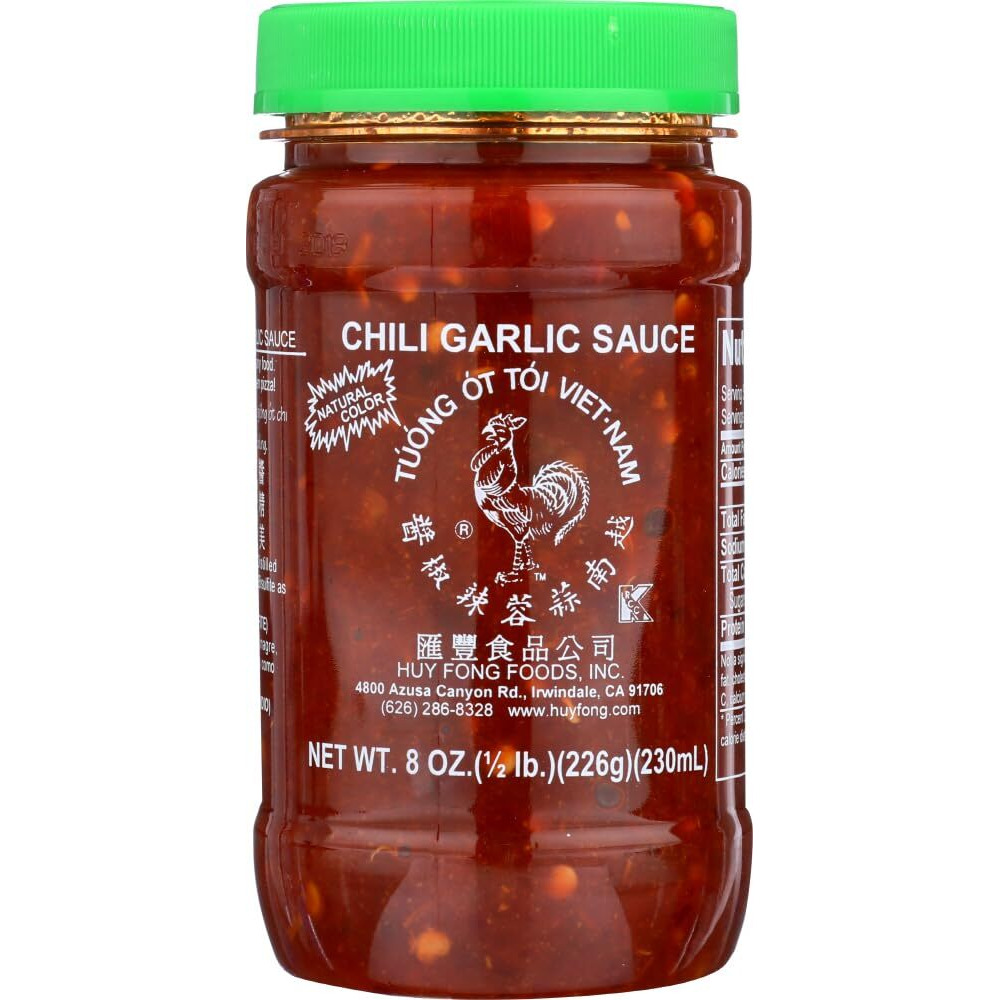Huy Fong Foods Vietnamese Chili Garlic Sauce, 8 Oz. (Pack Of 2) - Set Of 2