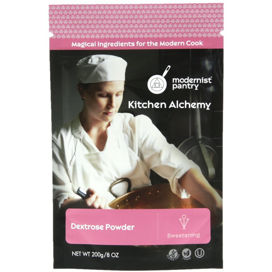 Pure Dextrose Powder Vegan Gluten-Free Ou Kosher Certified - 200G/7Oz