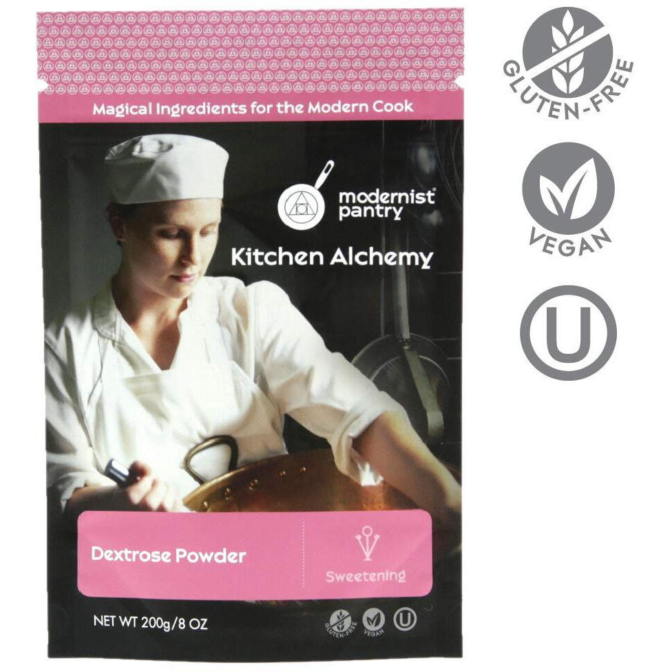 Pure Dextrose Powder Vegan Gluten-Free Ou Kosher Certified - 200G/7Oz