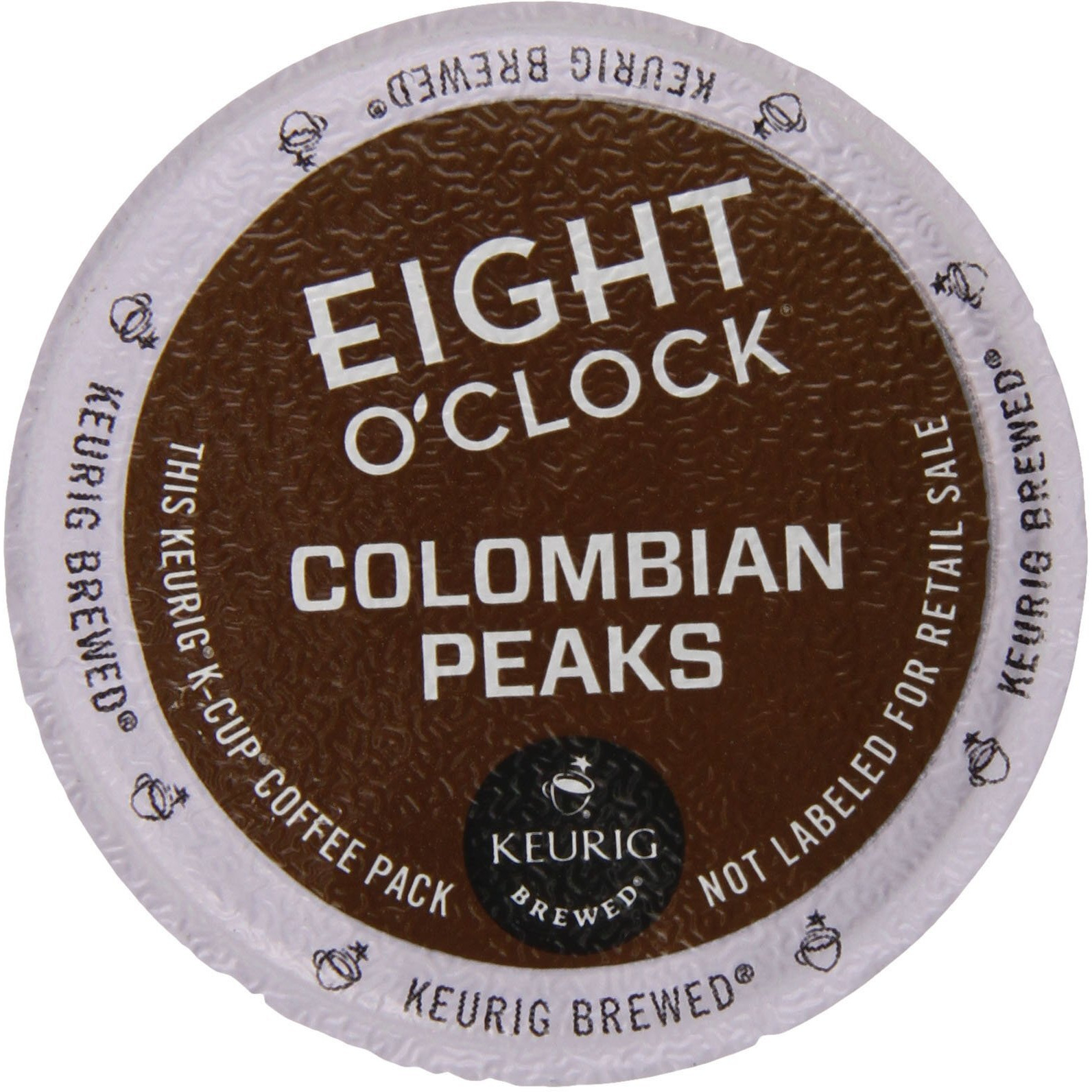 Eight O Clock Coffee, Colombian Peaks, 72 Count