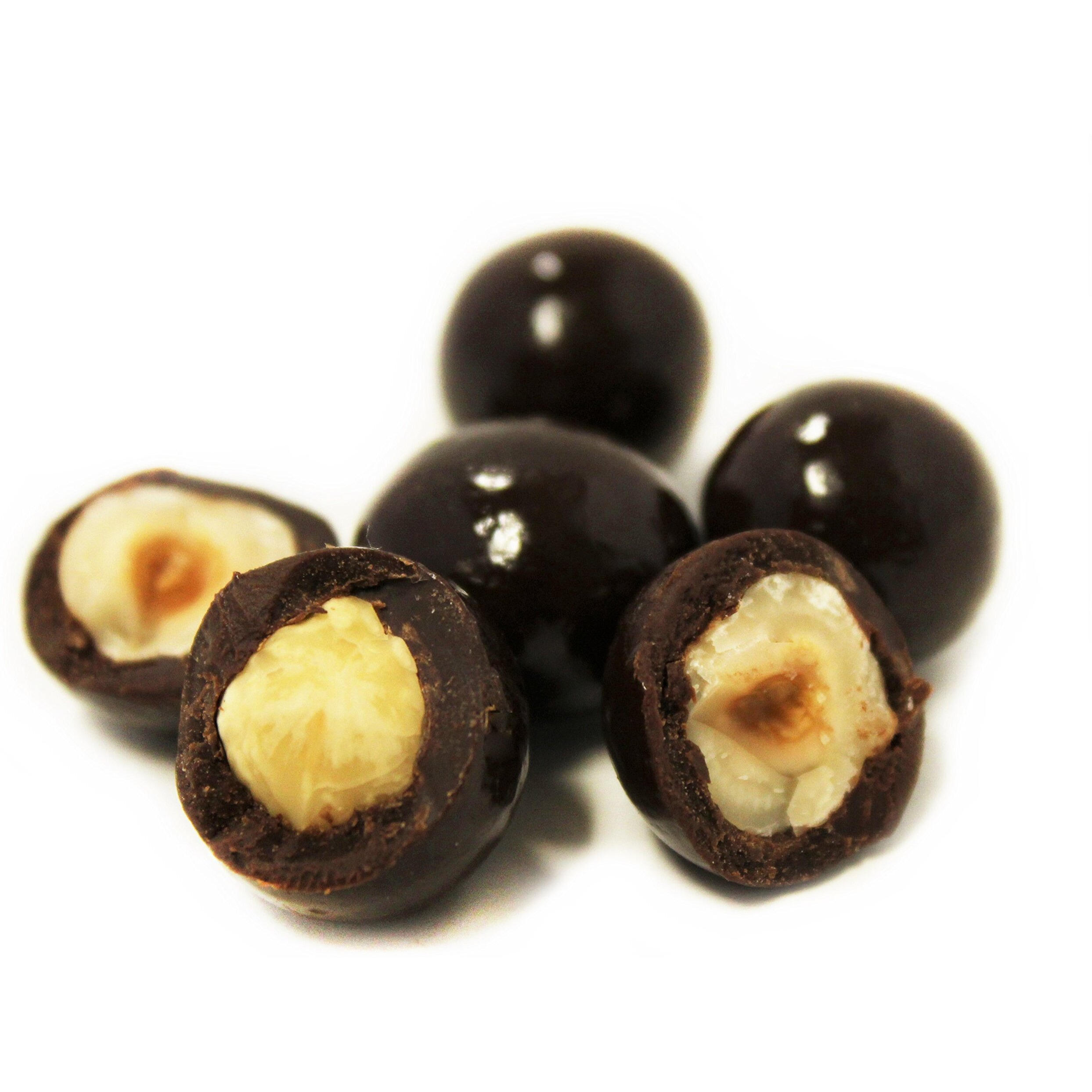 Gourmet Dark Chocolate Covered Hazelnuts By Its Delish, (2 Lbs)