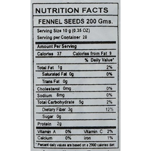 Great Bazaar Swad Fennel Seeds, 7 Ounce