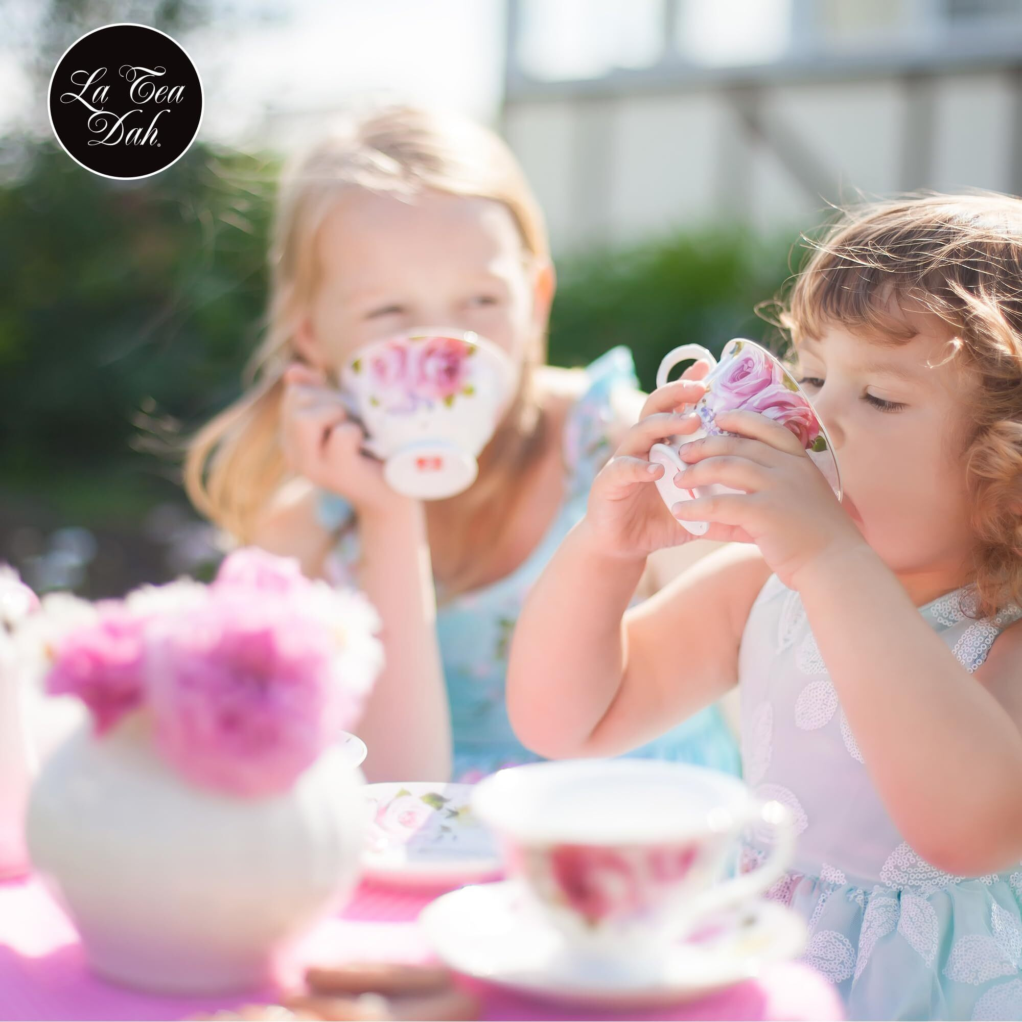 Sweet Apple Blossom Childrens Tea By La Tea Dah | Apple Cinnamon Tea For Kids Made With Caffeine Free Rooibos Tea Leaves | Fruity Tea For Little Princesses | La La Land (12 Decaf Tea Sachets)