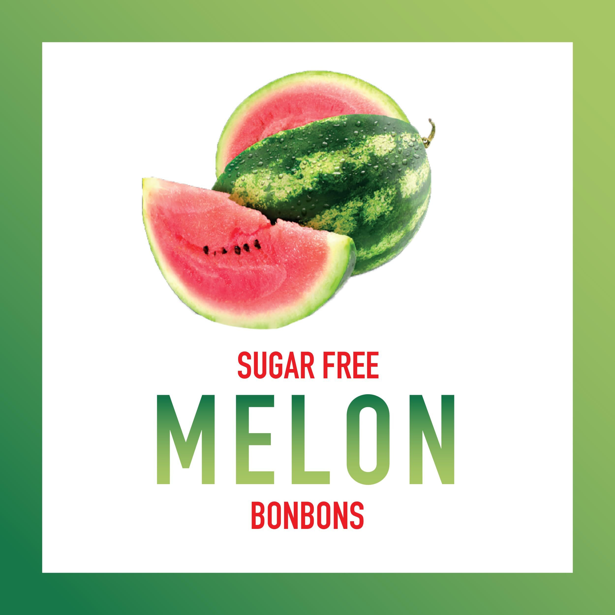 Swiss Imports Sugar Free Bonbons Hard Candy Drops Bocca Box, Watermelon, 200 Individually Wrapped Pieces, 500G/17.6Oz