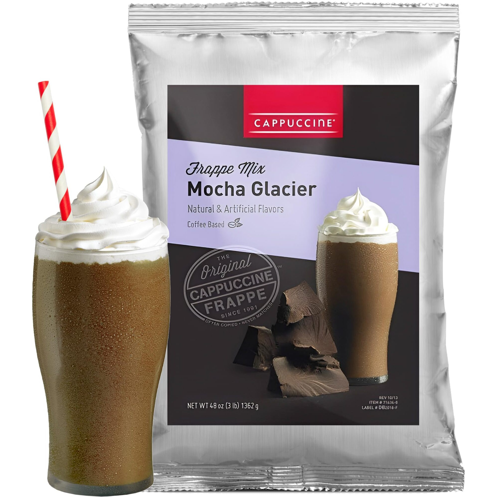 Cappuccine Mocha Glacier Frappe Mix, 3 Pound (Pack Of 1)