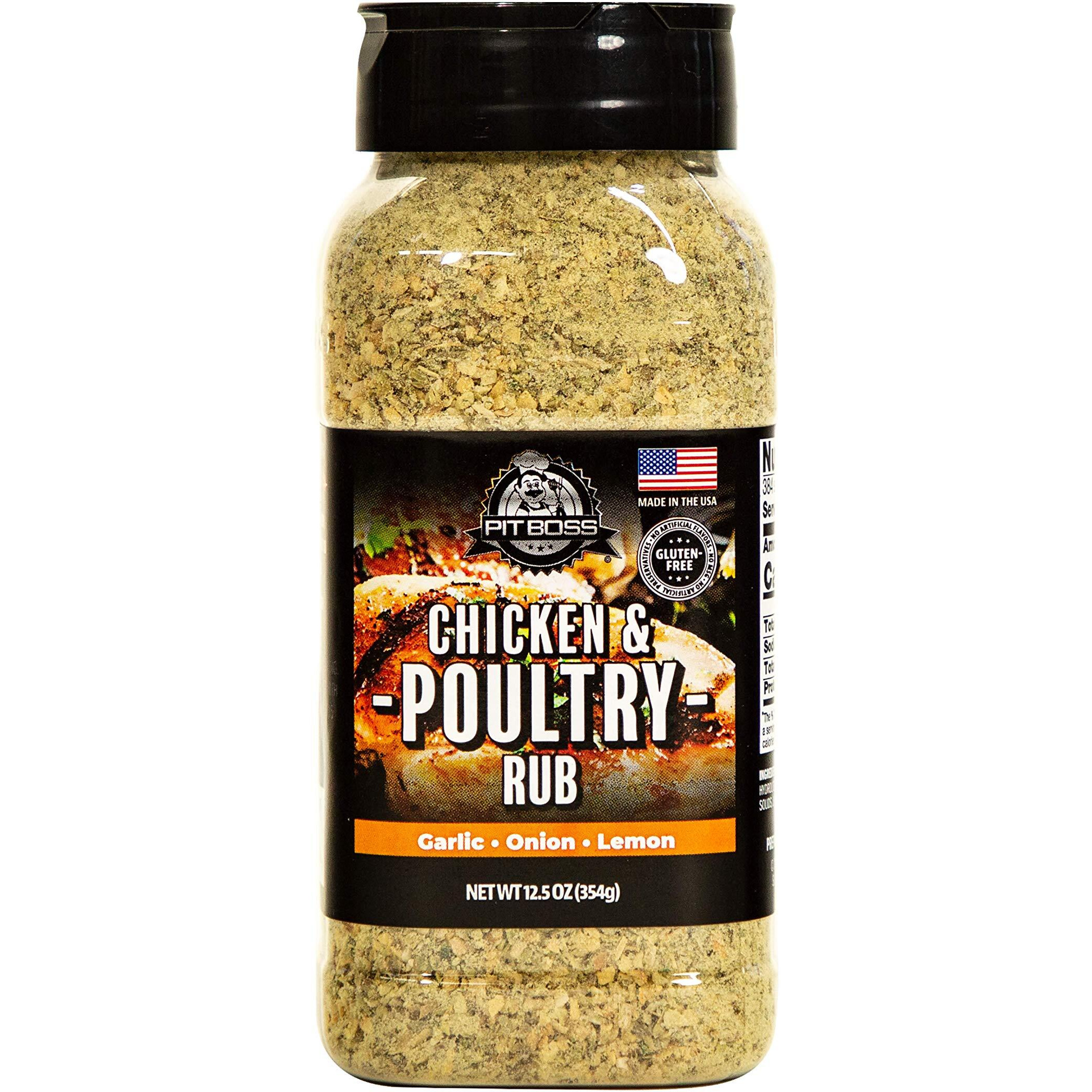 Pit Boss 40325 Chicken & Poultry Rub Grill Spices, 12.5 Ounce (Pack Of 1), Multicolored