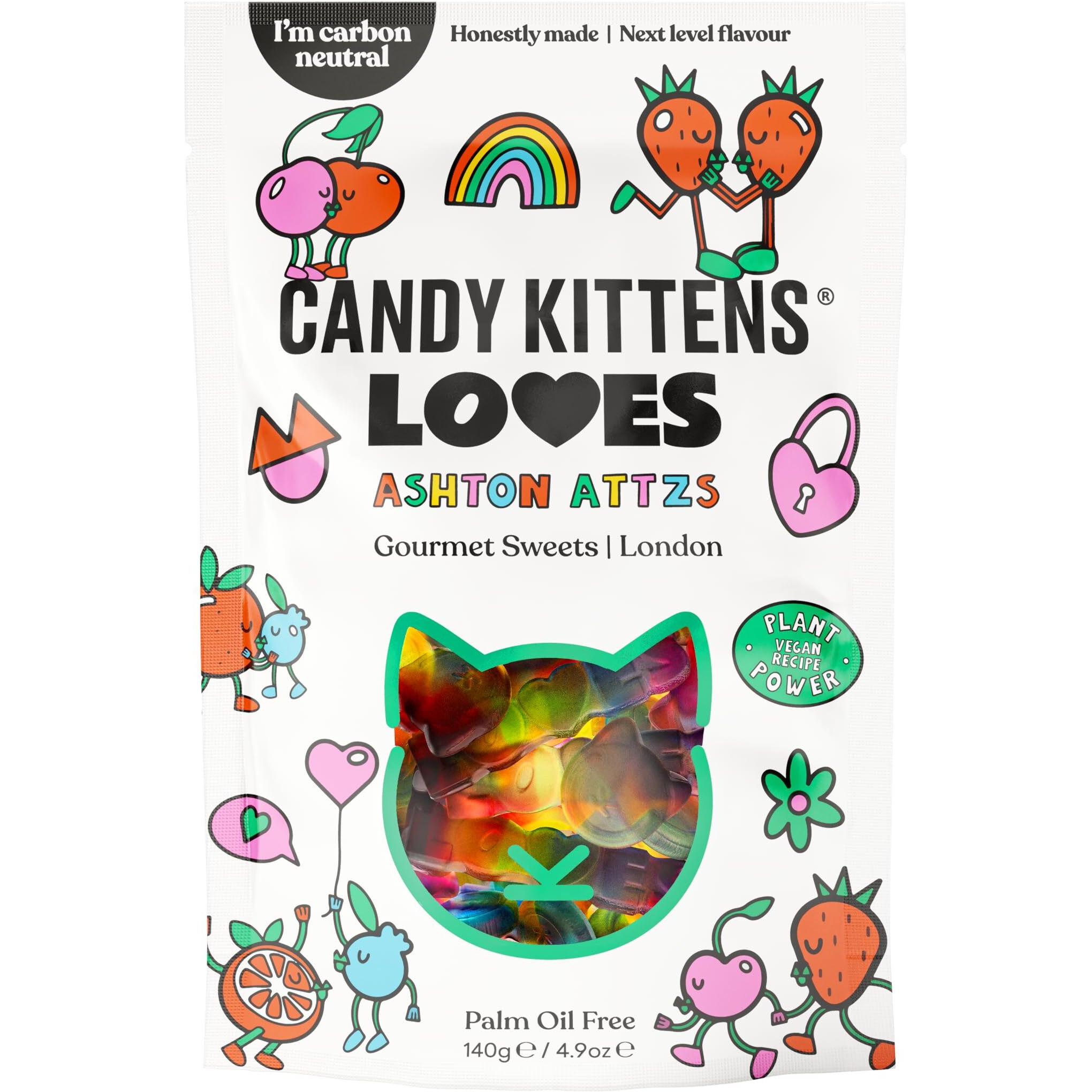 Candy Kittens Love Candy Sweets, 140 Gr