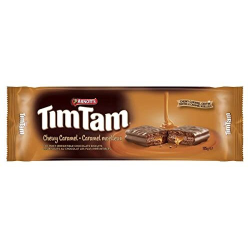 Arnott's Tim Tam Biscuits,175G/6.2Oz,Chewy Caramel (Imported From Canada)