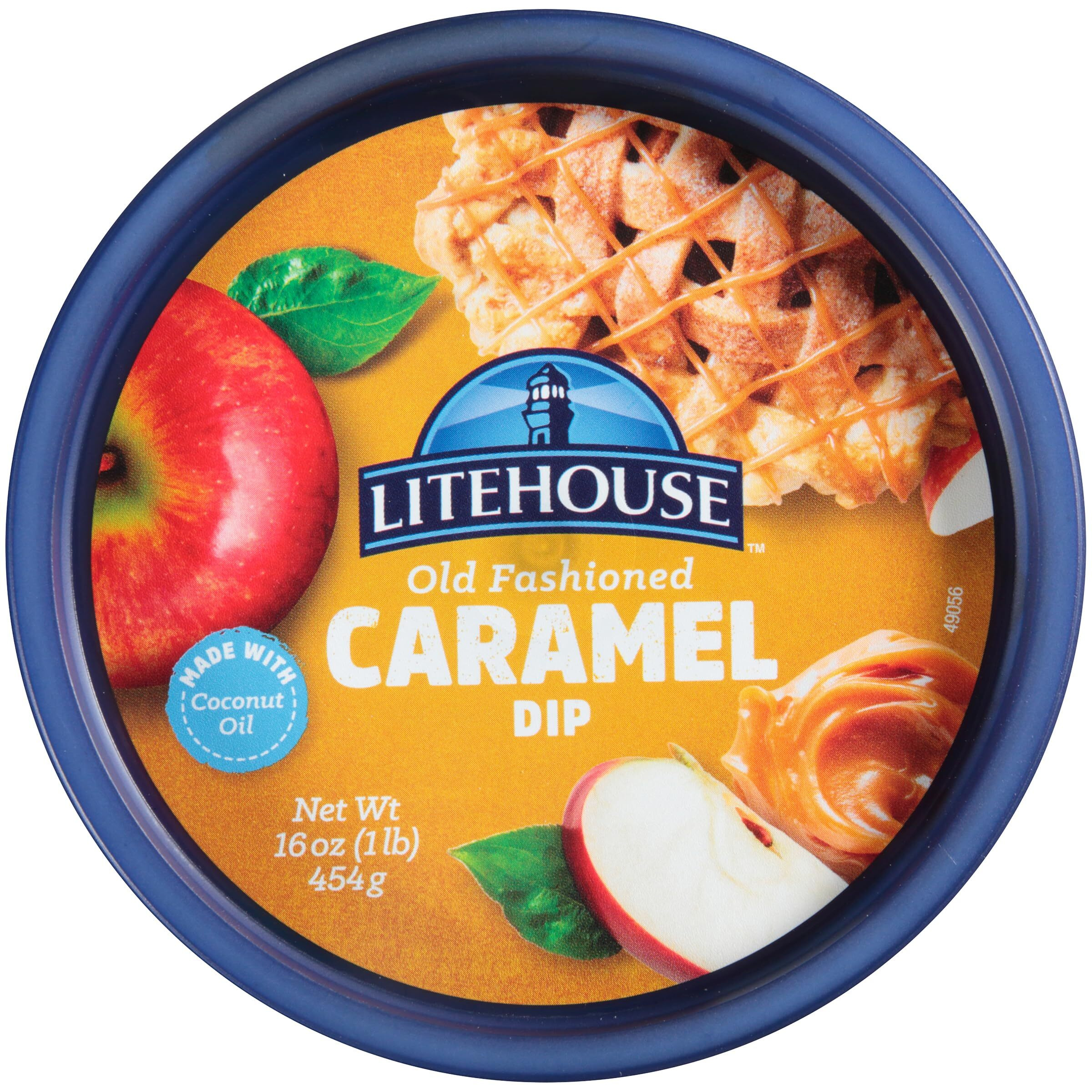 Litehouse Old-Fashioned Caramel Dip - Caramel Dip For Apples, Caramel Dipping Cups, Caramel Snack Dip, Caramel Apple Dip, Gluten-Free, Vegetarian, Made With Real Butter & Coconut Oil - 16 Ounce