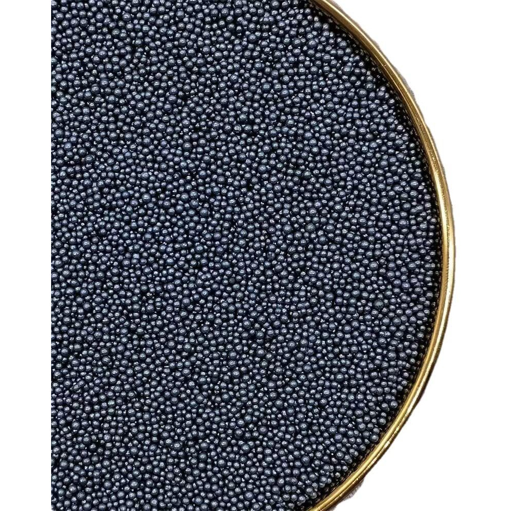 Black Sprinkles Edible Pearl 2Mm 130G 4.6Oz Christmas Cake Sprinkles,Cookie Sprinkles,Baking Sugar Pearl, Edible Candy Pearls For Cake Cupcake Decorationg 2Mm (Black)