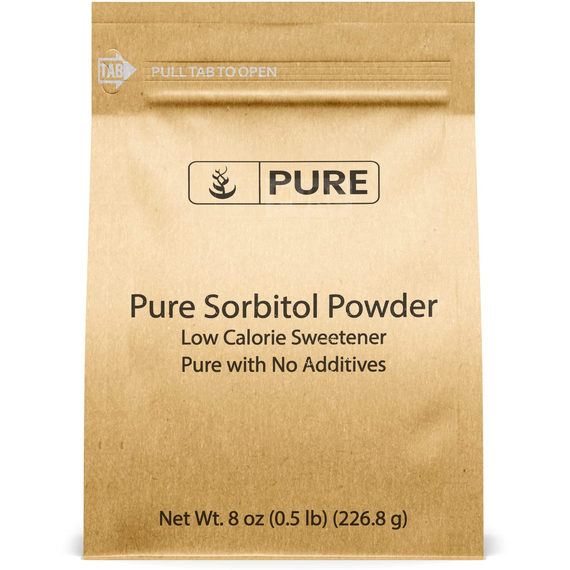 Pure Original Ingredients Sorbitol Powder (8 Oz) Low Calorie Sweetener, Sugar Substitute, Thickening Agent
