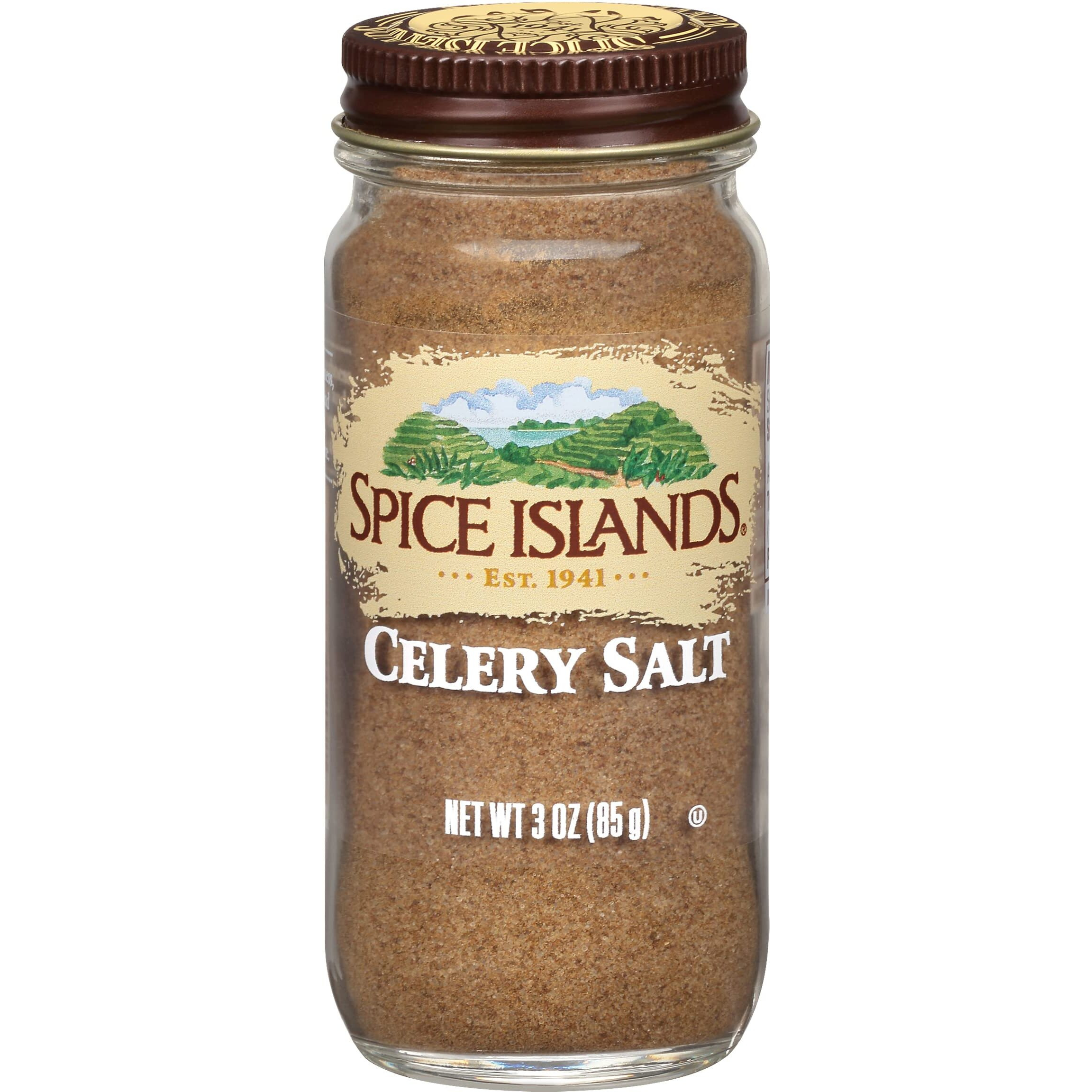Spice Islands Celery Salt, 3 Ounce