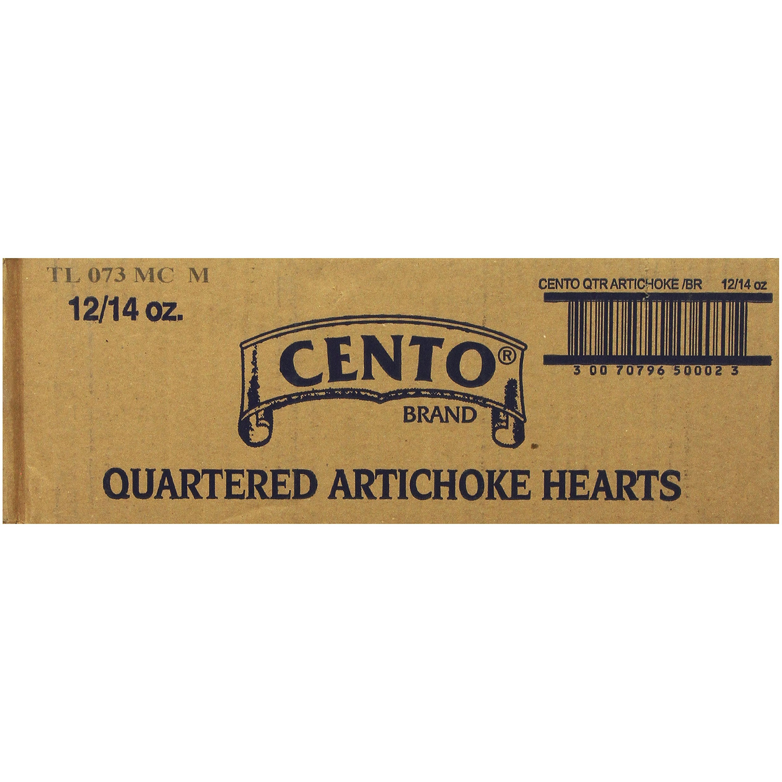 Cento Quartered Artichoke Hearts, 14 Ounce Cans (Pack Of 12)