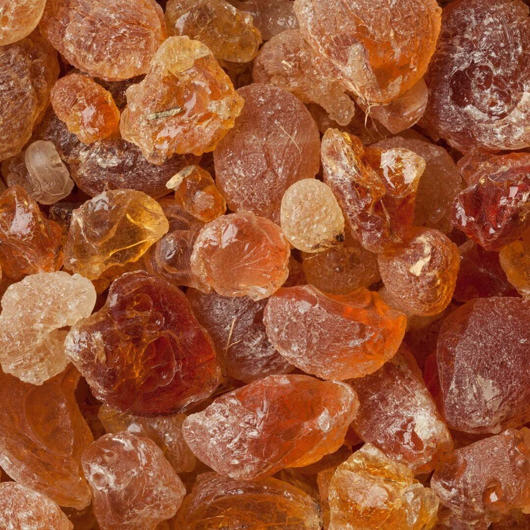Gum Arabic - Arabic Gum - Aacia Gum - 100% Pure And Food Grade Natural Gum - Beautiful And Large Nuggets.- 1Lb/16Oz - Imported From Africa