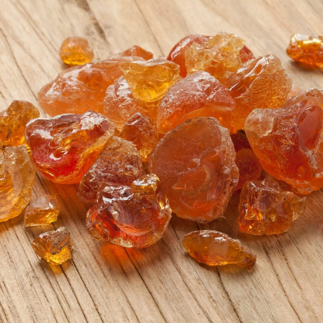 Gum Arabic - Arabic Gum - Aacia Gum - 100% Pure And Food Grade Natural Gum - Beautiful And Large Nuggets.- 1Lb/16Oz - Imported From Africa