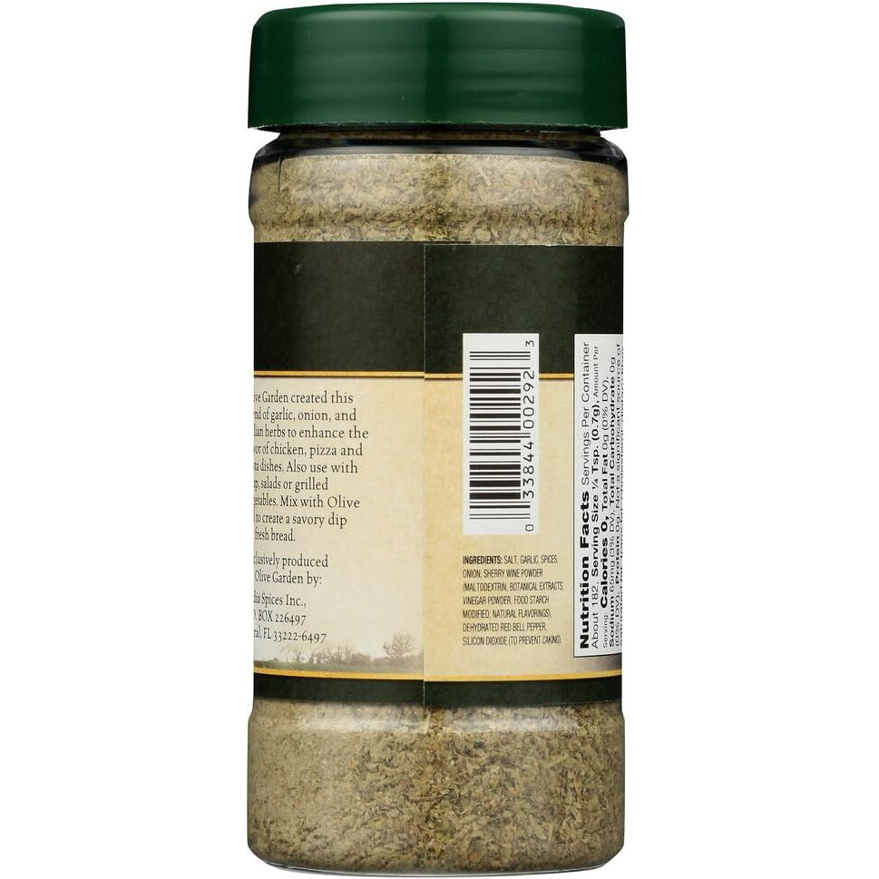 Olive Garden Garlic & Herb Italian Seasoning, 4.5 Ounce
