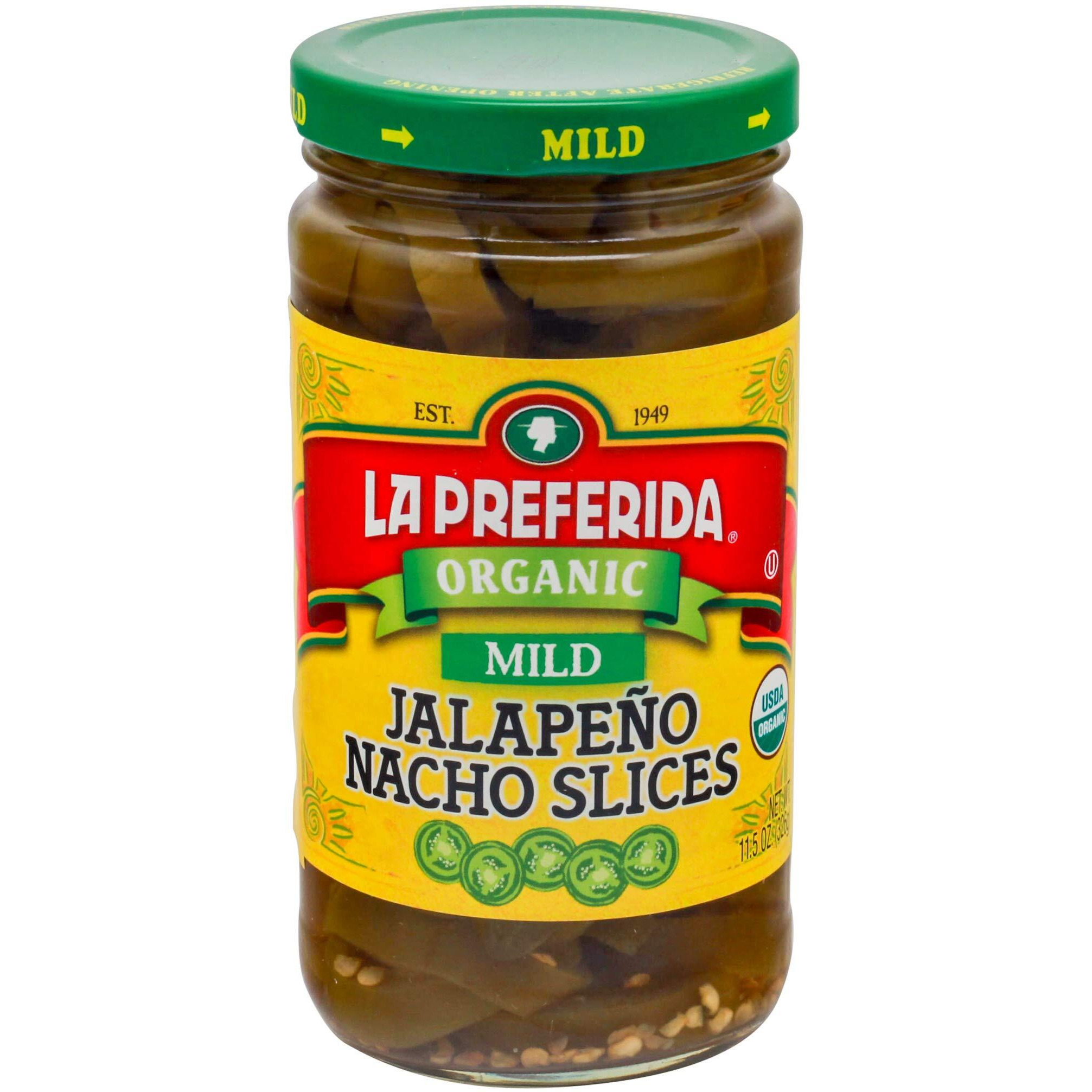 La Preferida Organic Jalapeno Nacho Slices, Mild, 11.5 Oz (Pack - 1)