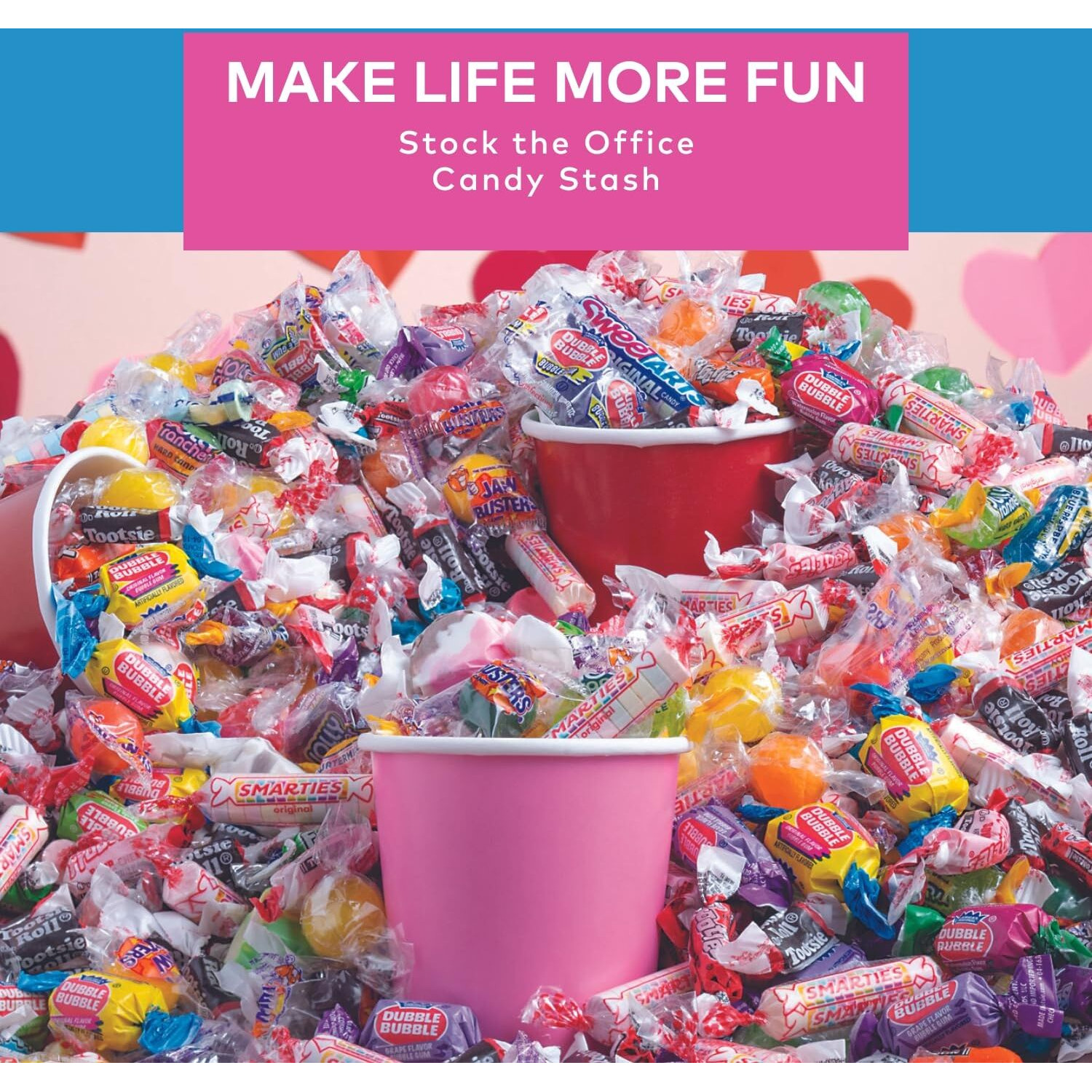 3000 Pieces, 30 Lbs, Bulk Candy Individually Wrapped For Parades, Pinata Candy Variety Pack, Carnival, Office Candy Mix, Candy Birthday Party Favors For Goodie Bags, Halloween, Easter, 4Th Of July, Vacation Bible Study