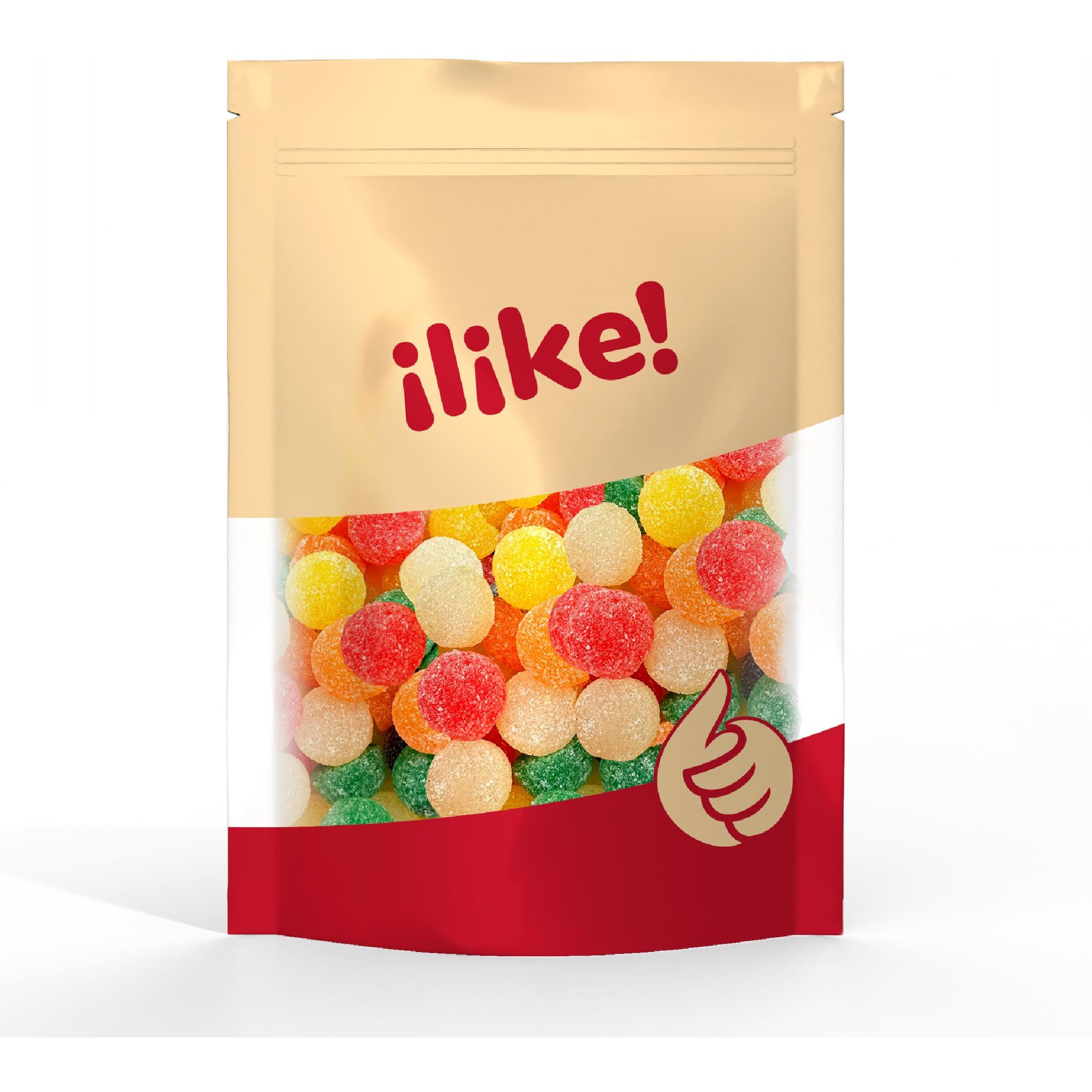 Giant Gum Drops Jelly Candy, Assorted Fruit And Licorice Flavors, 2-Pound Pack