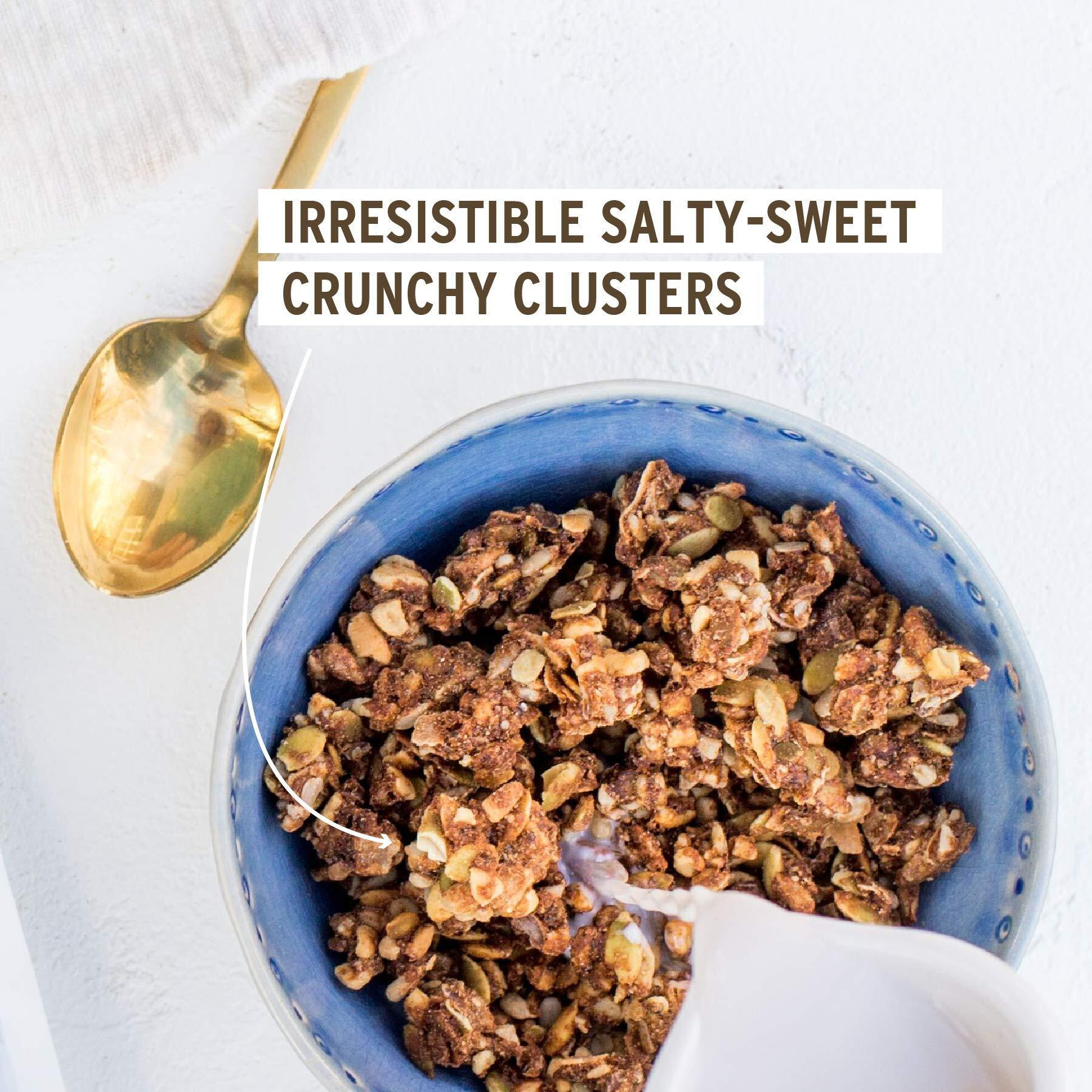 Purely Elizabeth, Vanilla Almond Butter, Keto Granola With Mct Oil, Grain-Free (6 Ct, 48Oz Bulk)