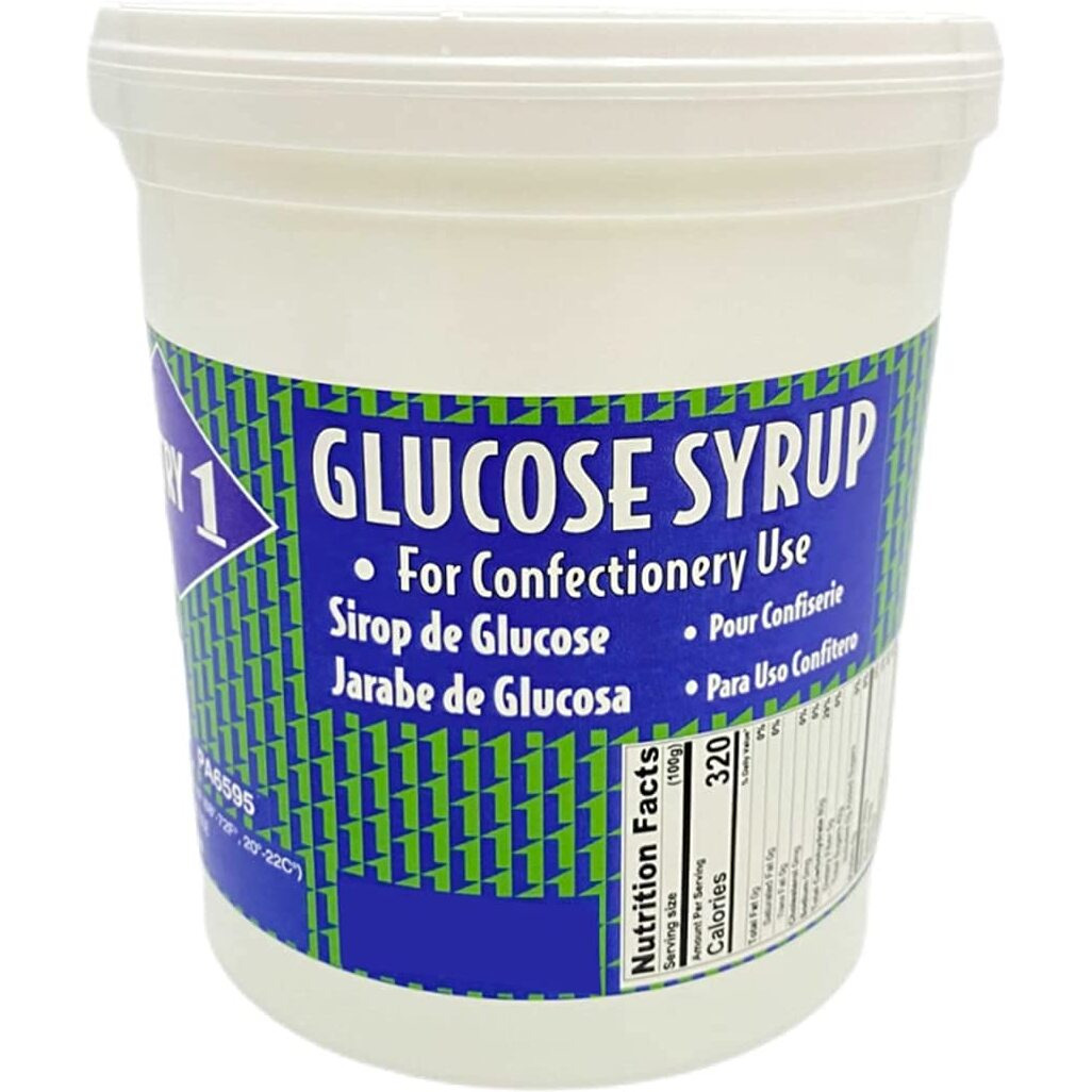 Pastry 1 Glucose Syrup 2.2Lb. De(Dextrose Equivalent) Rating Of 45-49. Gmo Free, Trans Fat Free Liquid Glucose In A Resealable Plastic Pail. Glucose