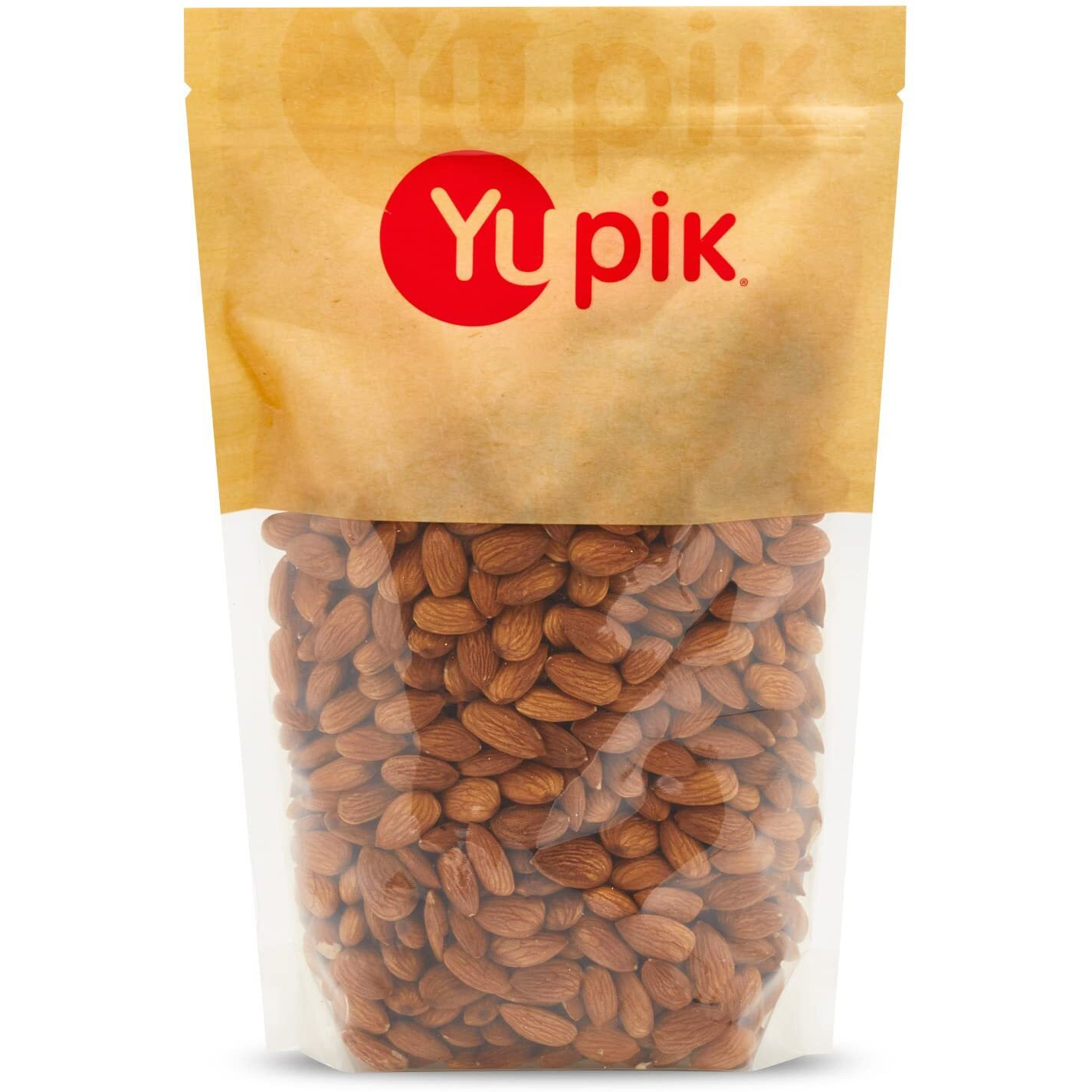 Yupik California Raw Almonds, Small Size, 2.2 Lb, Gluten-Free, Kosher, Salt-Free, Source Of Protein, Fiber, Iron & Calcium, Healthy Snack, Pack Of 1
