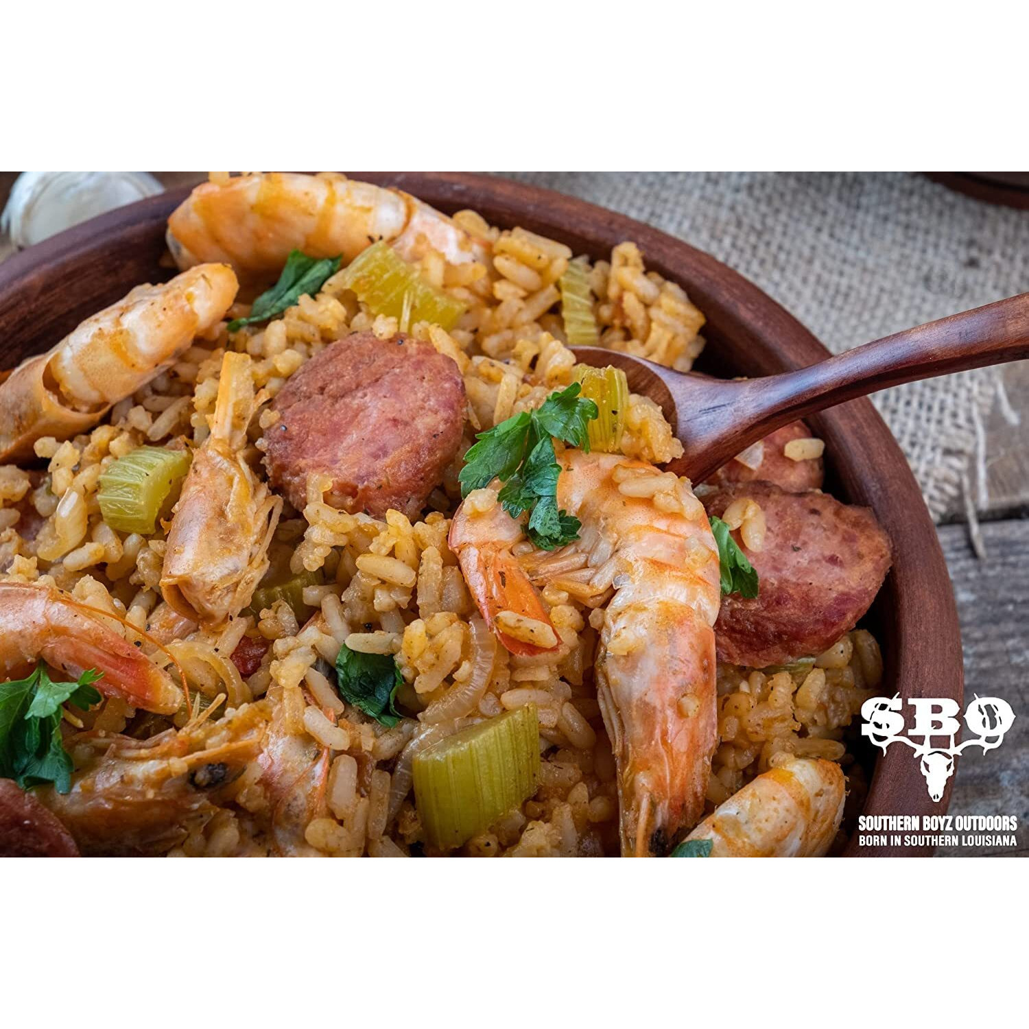 Southern Boyz Seasonings Jambalaya Mix With Rice, 8 Ounce Bag (No Msg, Gluten-Free Blend - Makes 4-6 Servings)