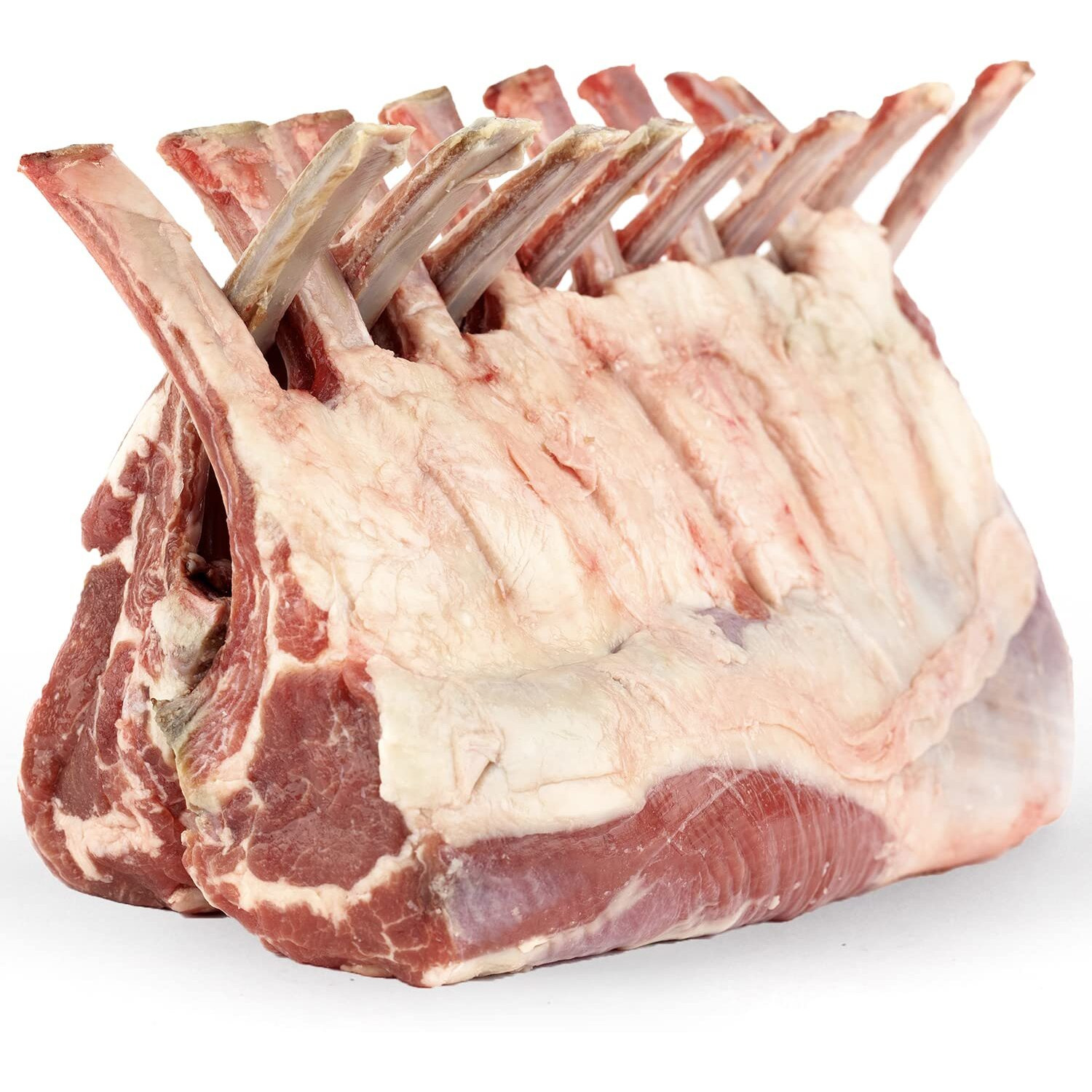 Marky's Bone-In Frenched Rack Lamb Chops Ribs - 16 Ribs - 2.5 Lb / 1.1 Kg