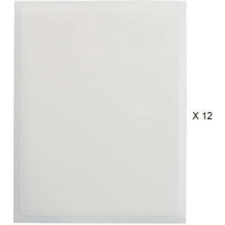 Oasis Supply Ultra Premium, Pliable, Non Cracking Icings Sheets, White (8.5"" X 11.5"", 12)