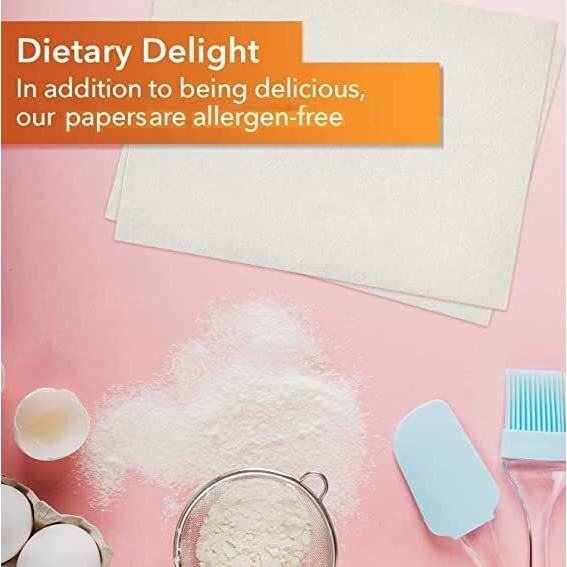 Oasis Supply Ultra Premium, Pliable, Non Cracking Icings Sheets, White (8.5"" X 11.5"", 12)