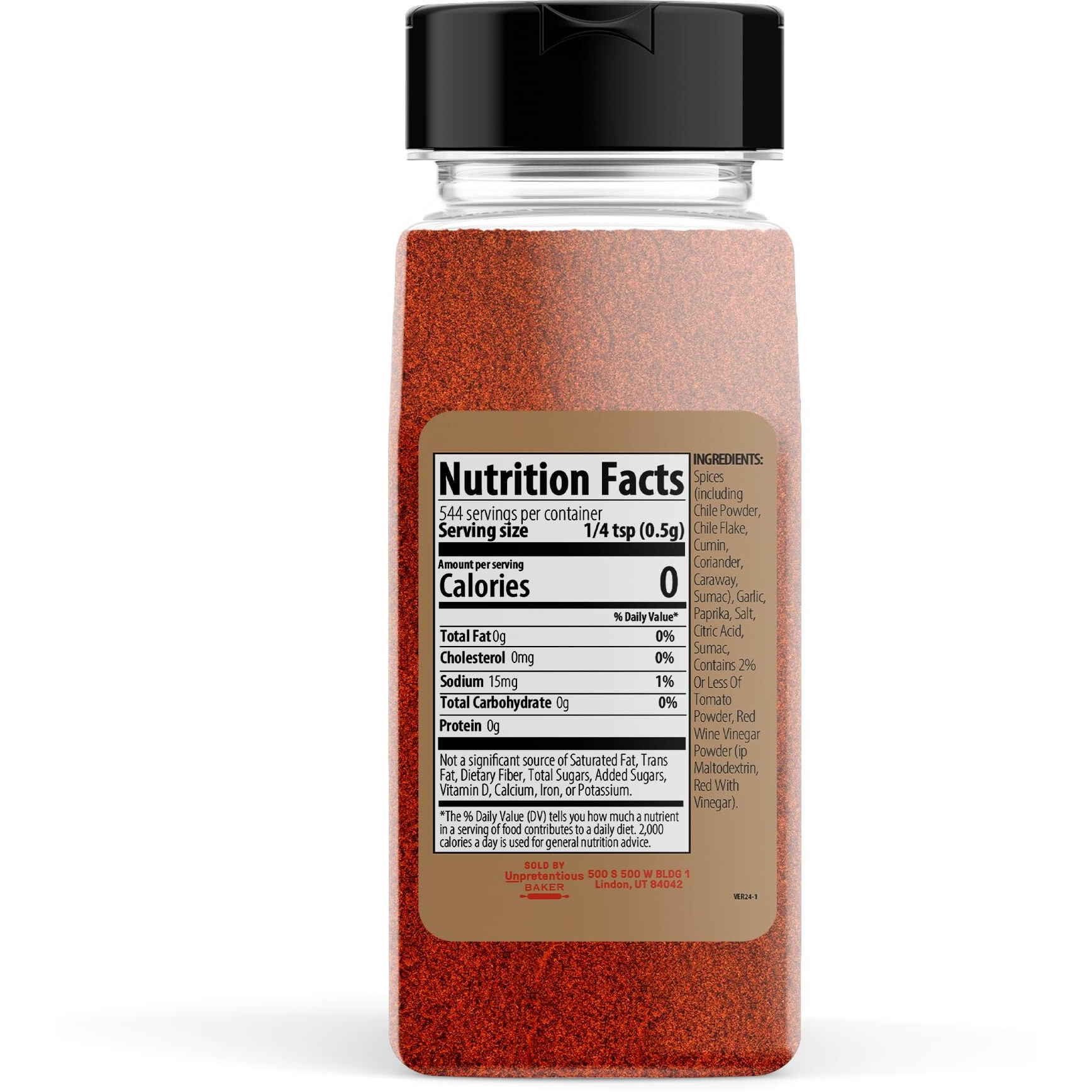 Unpretentious Harissa Seasoning, 2 Cups, Versatile Spice Blend, Smoky Flavor, Bold & Spicy