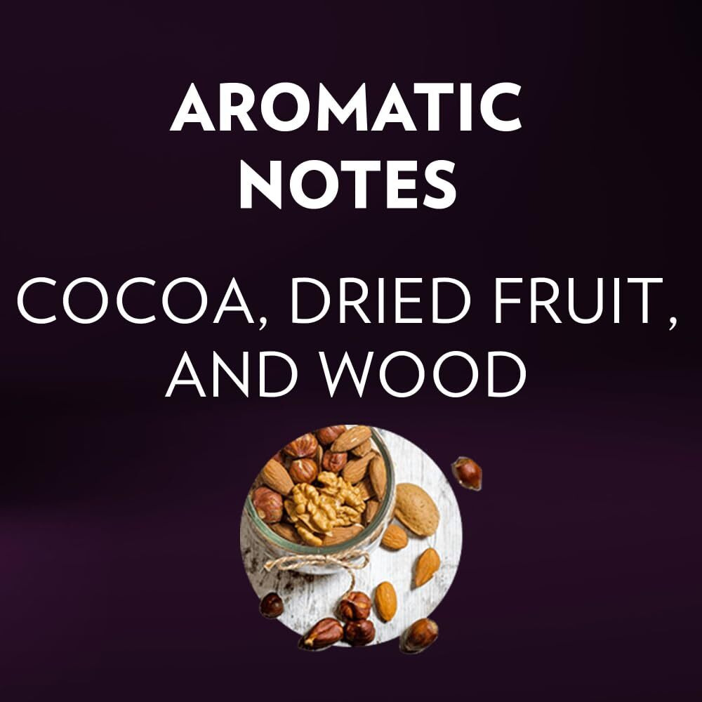 Lavazza Expert Espresso Intenso Coffee Capsules, Intense, Dark Roast, Arabica And Robusta, Notes Of Dried Fruit, Intensity 11 Out 13, Espresso Preparation, Blended And Roasted In Italy, (36 Capsules)