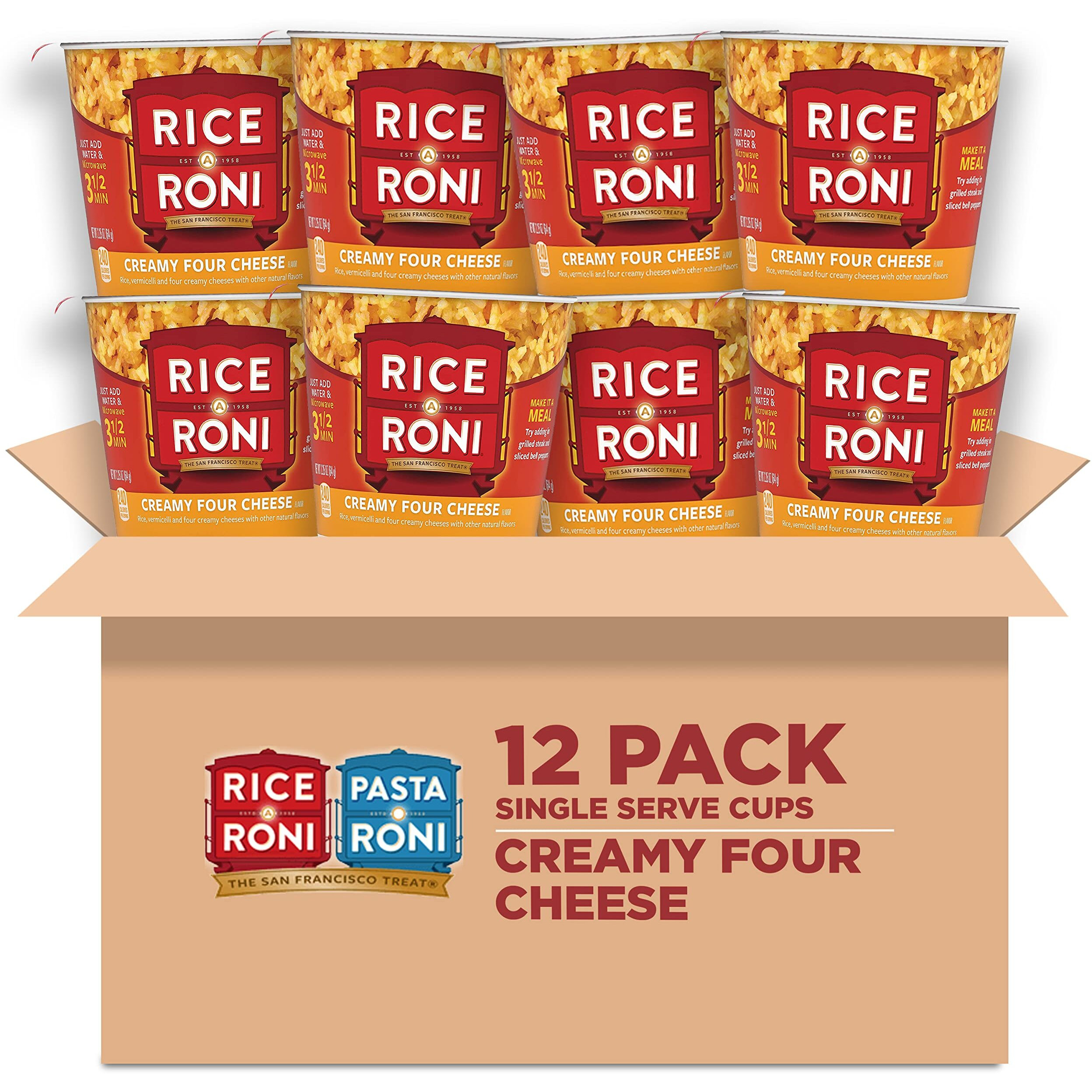 Rice-A-Roni Cups, Individual Cup 2.25 Ounce(12 Pack)