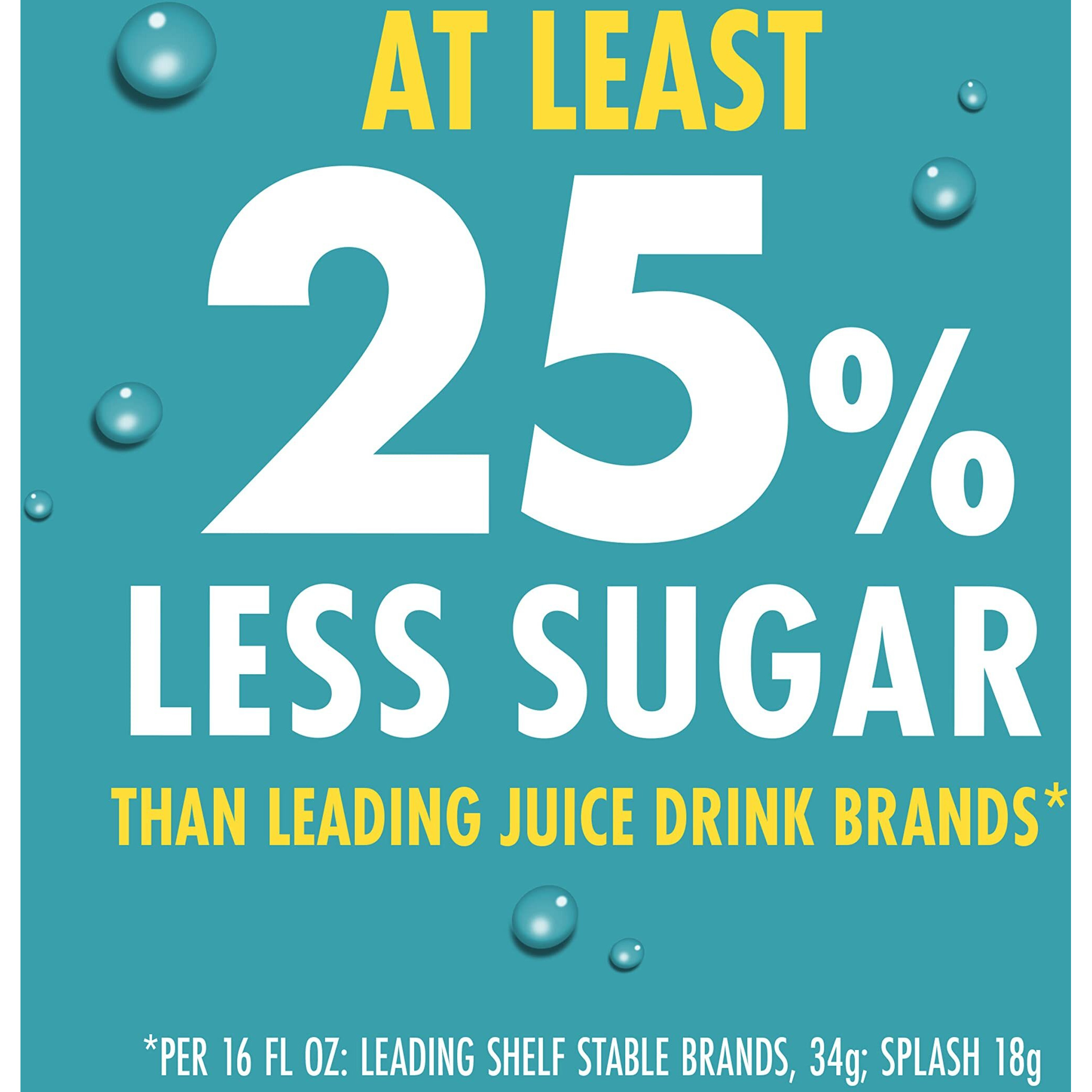 V8 Splash Mango Peach Flavored Juice Beverage, 16 Fl Oz Bottle (12 Pack)