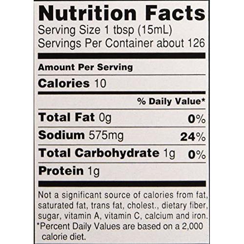 Kikkoman Less Sodium Soy Sauce, 2 Qt Bottle. (Pack Of 1)