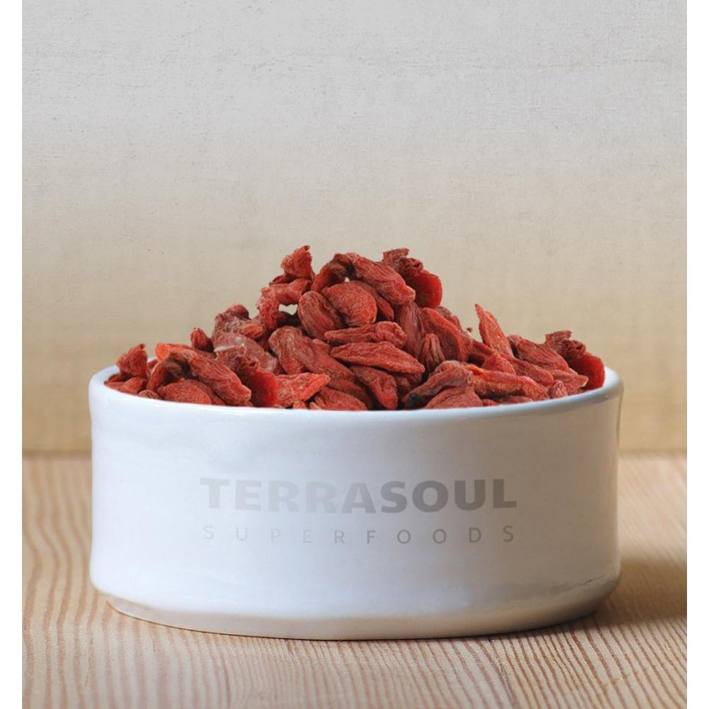 Terrasoul Superfoods Organic Goji Berries, 5 Lbs (5 Pack) - Large Size | Chewy Texture | Premium Quality | Lab-Tested