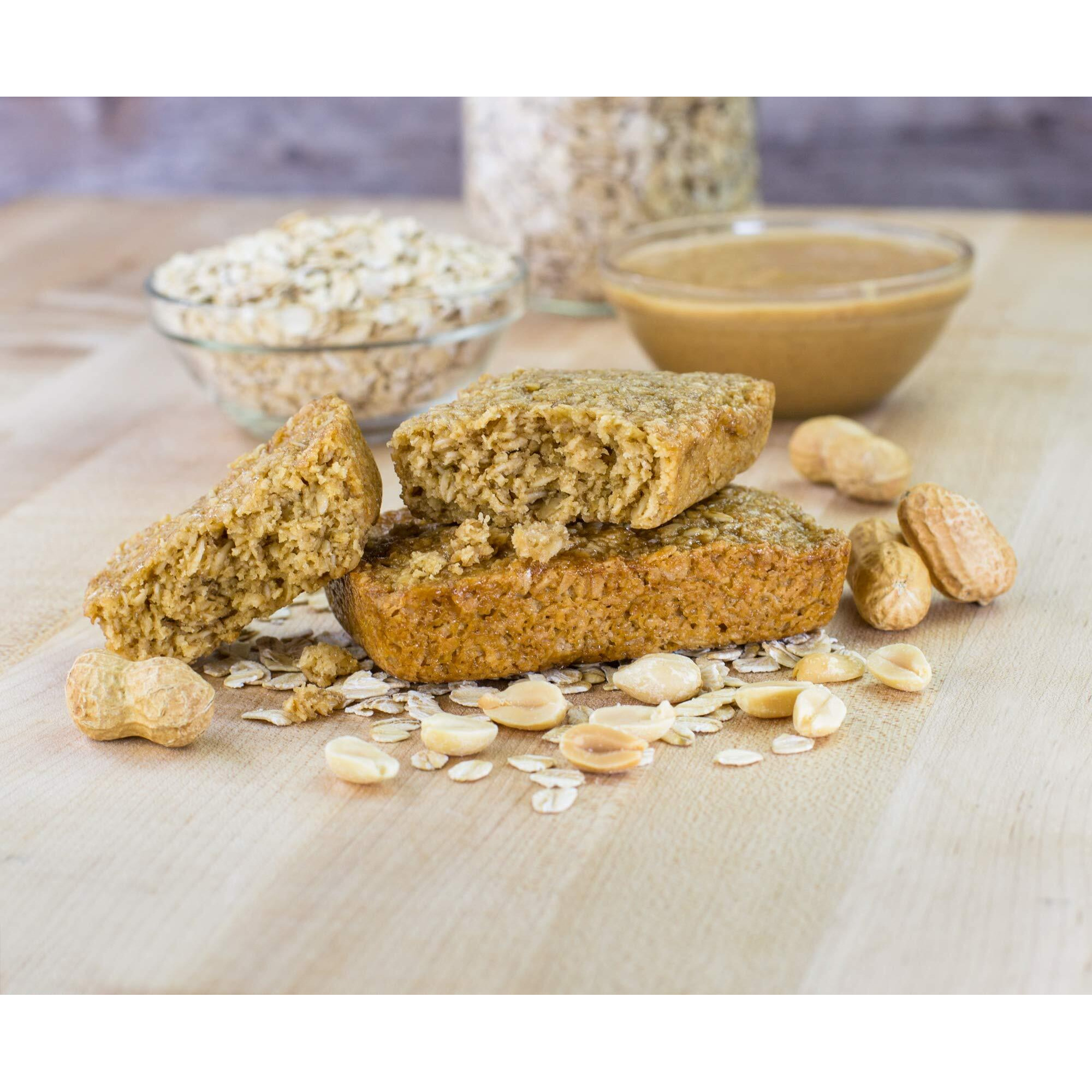 Bobo's Oat Bars, Peanut Butter, 3 Oz Bar (12 Pack), Gluten Free Whole Grain Snack And Breakfast Bar
