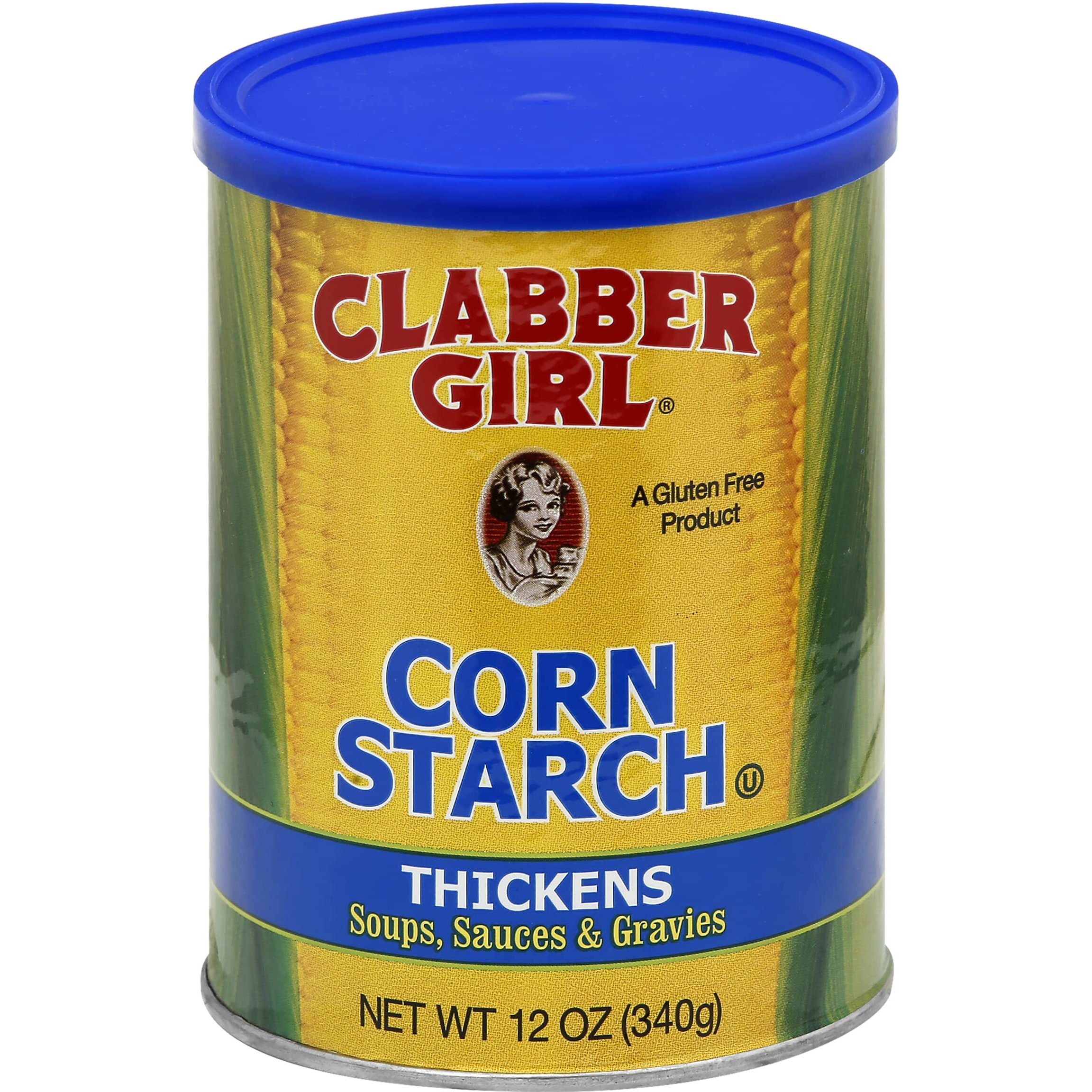 Clabber Girl Corn Starch, 12 Ounce (Pack Of 12)