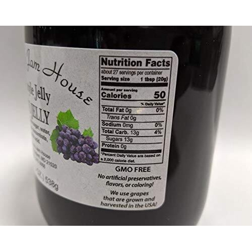 Homestyle Grape Jelly - One Pint - Grandma's Jam House