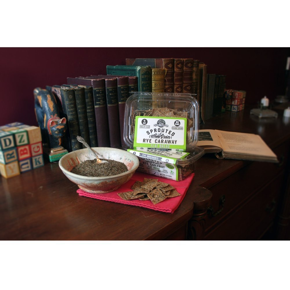 Sprouted Crisps (Rye Caraway)