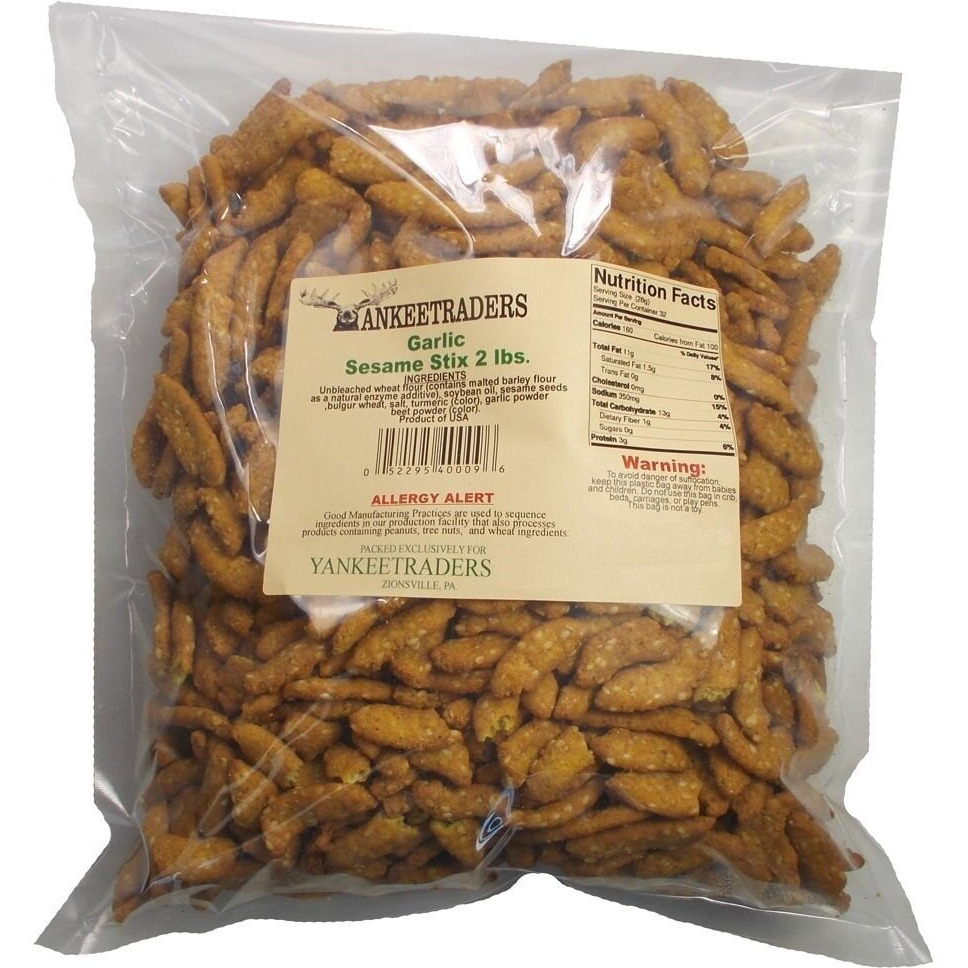 Yankee Traders Garlic Sesame Sticks, 2 Pound